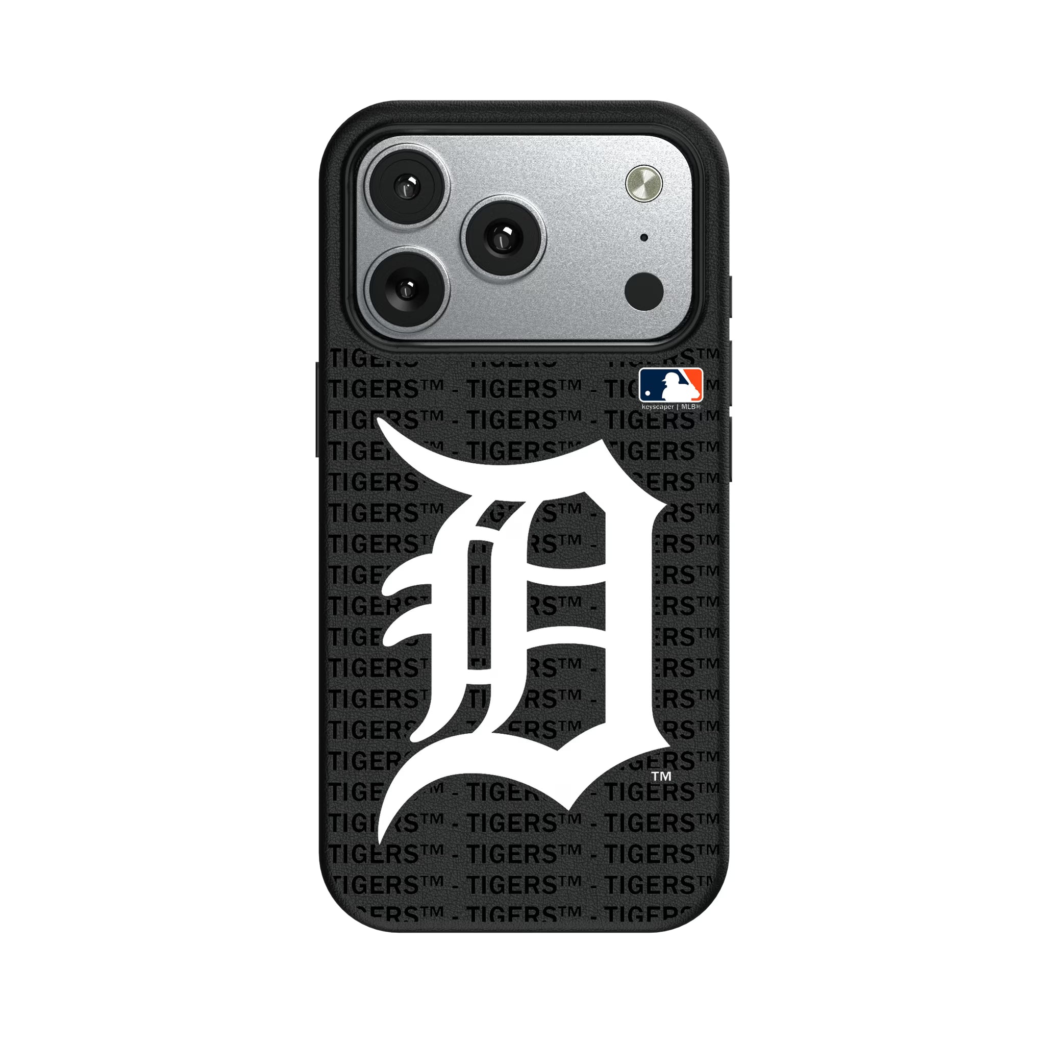 Detroit Tigers Text Backdrop iPhone MagSafe Compatible Phone Case for Apple iPhone#Device_iPhone 17 Pro