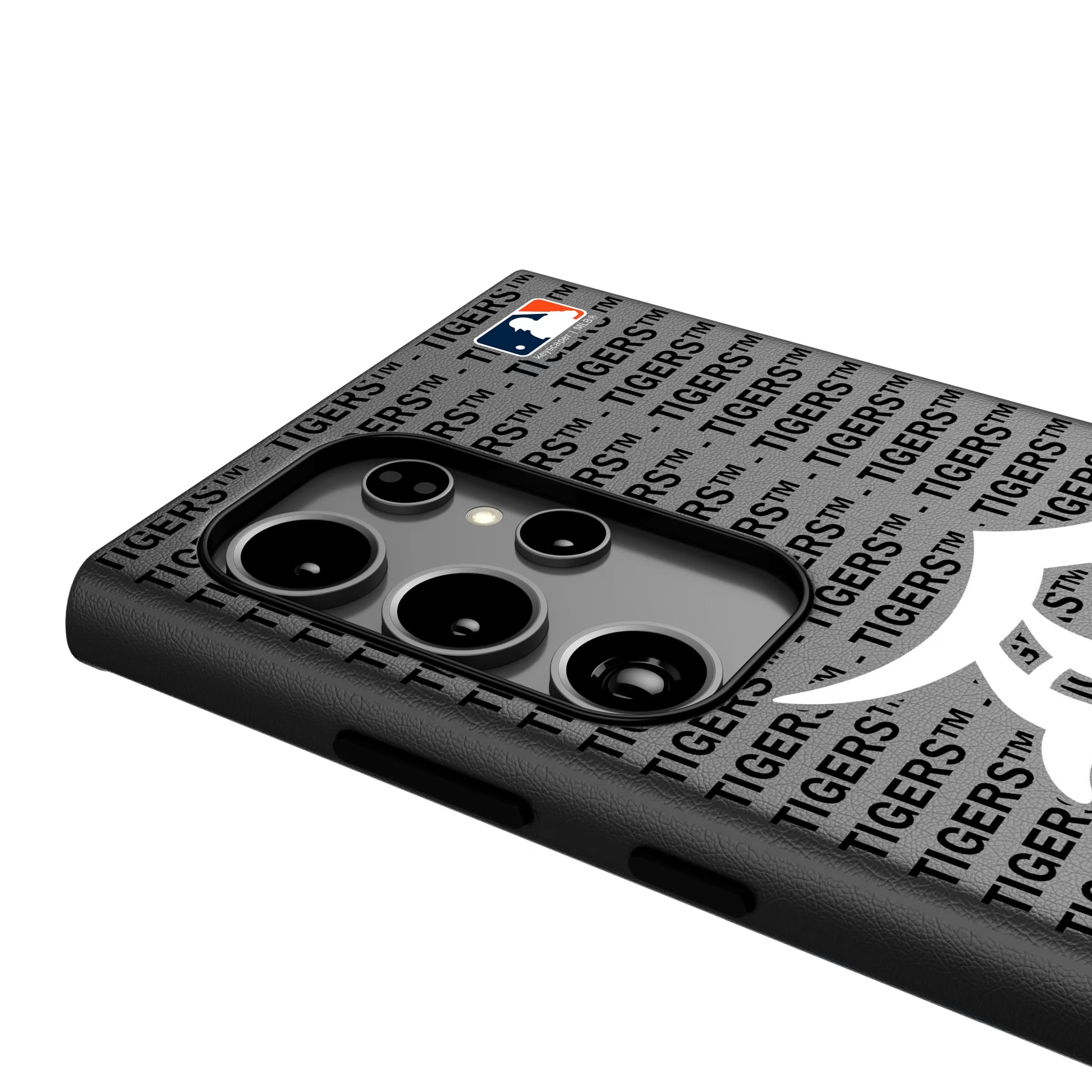 Detroit Tigers Text Backdrop Galaxy MagSafe Compatible Phone Case for Samsung Galaxy - Detail
