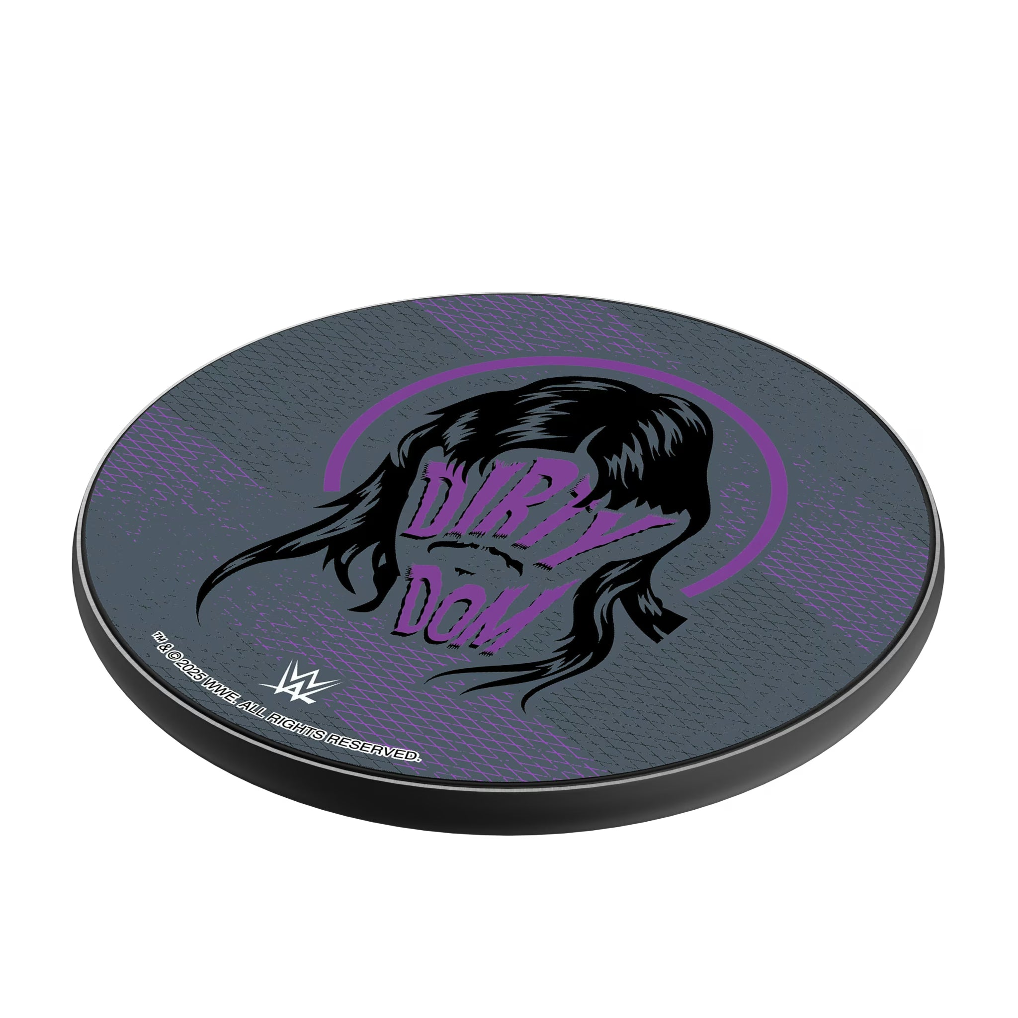 Dominik Mysterio Steel 15-Watt Wireless Charger - Isometric View