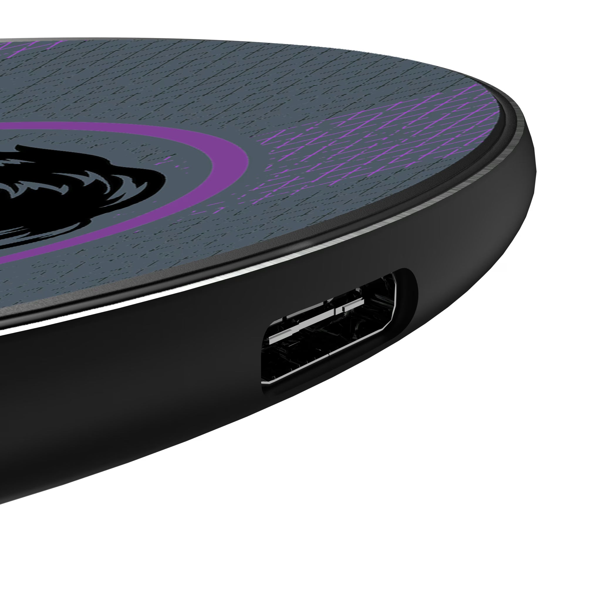Dominik Mysterio Steel 15-Watt Wireless Charger - Detail