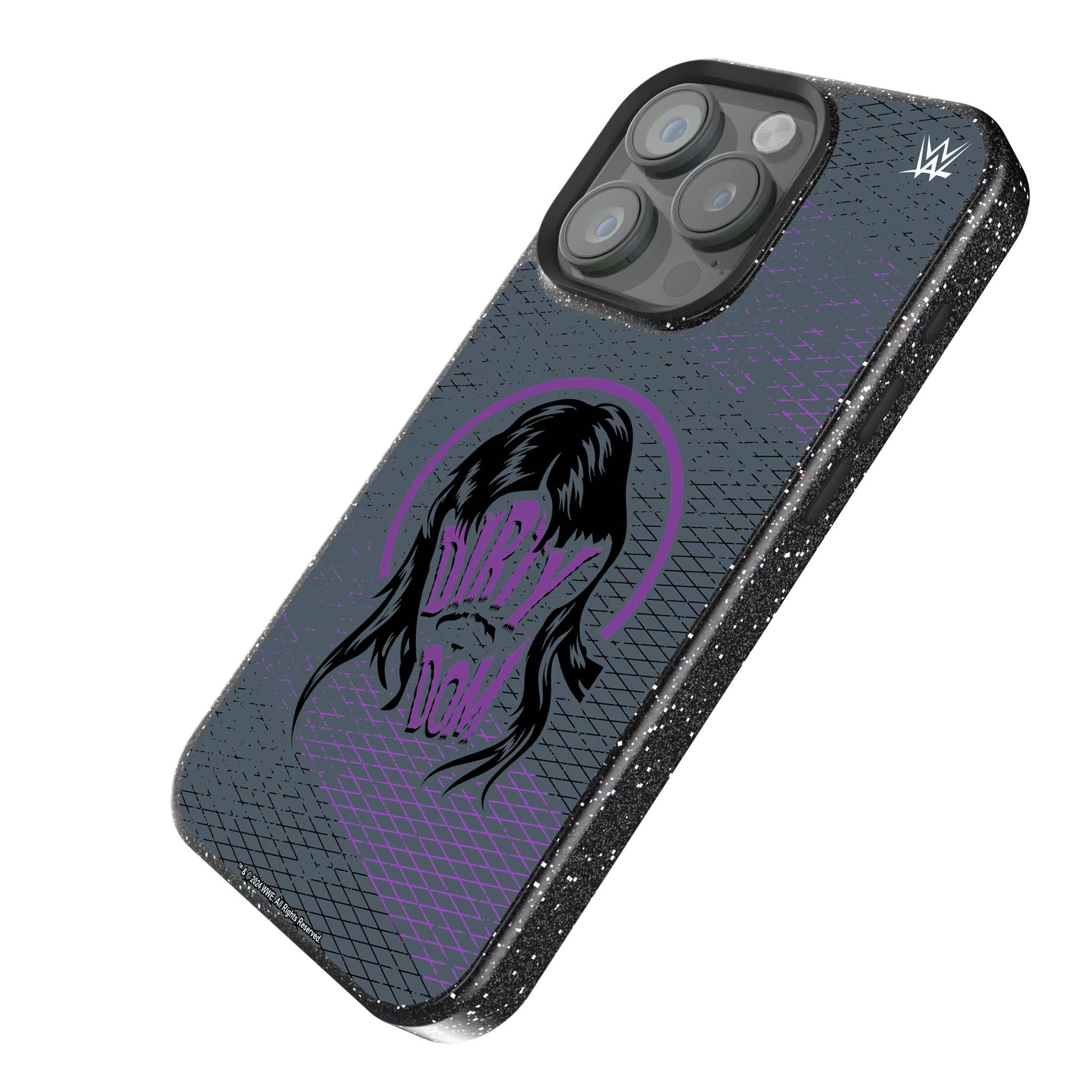 Dominik Mysterio Steel iPhone Bling Phone Case for Apple iPhone - Isometric View