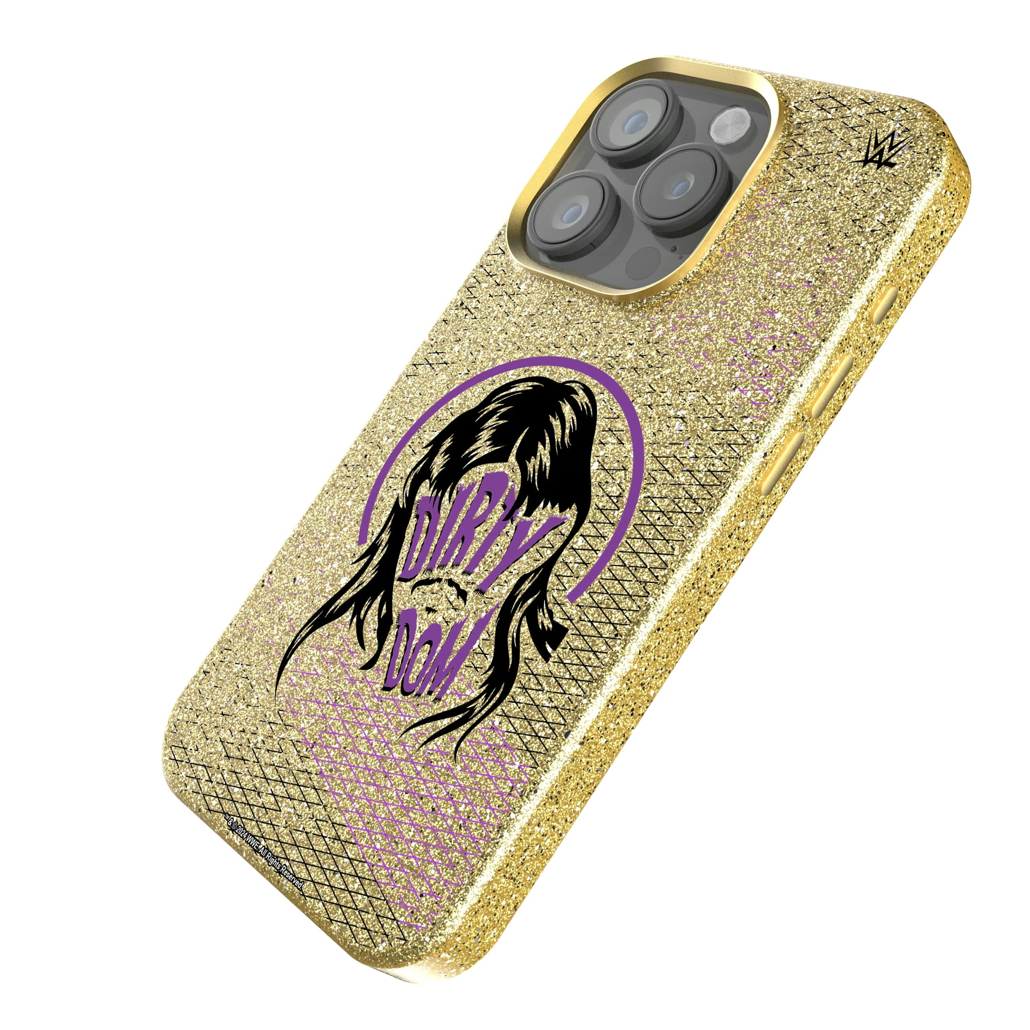 Dominik Mysterio Steel iPhone Bling Phone Case for Apple iPhone - Isometric View
