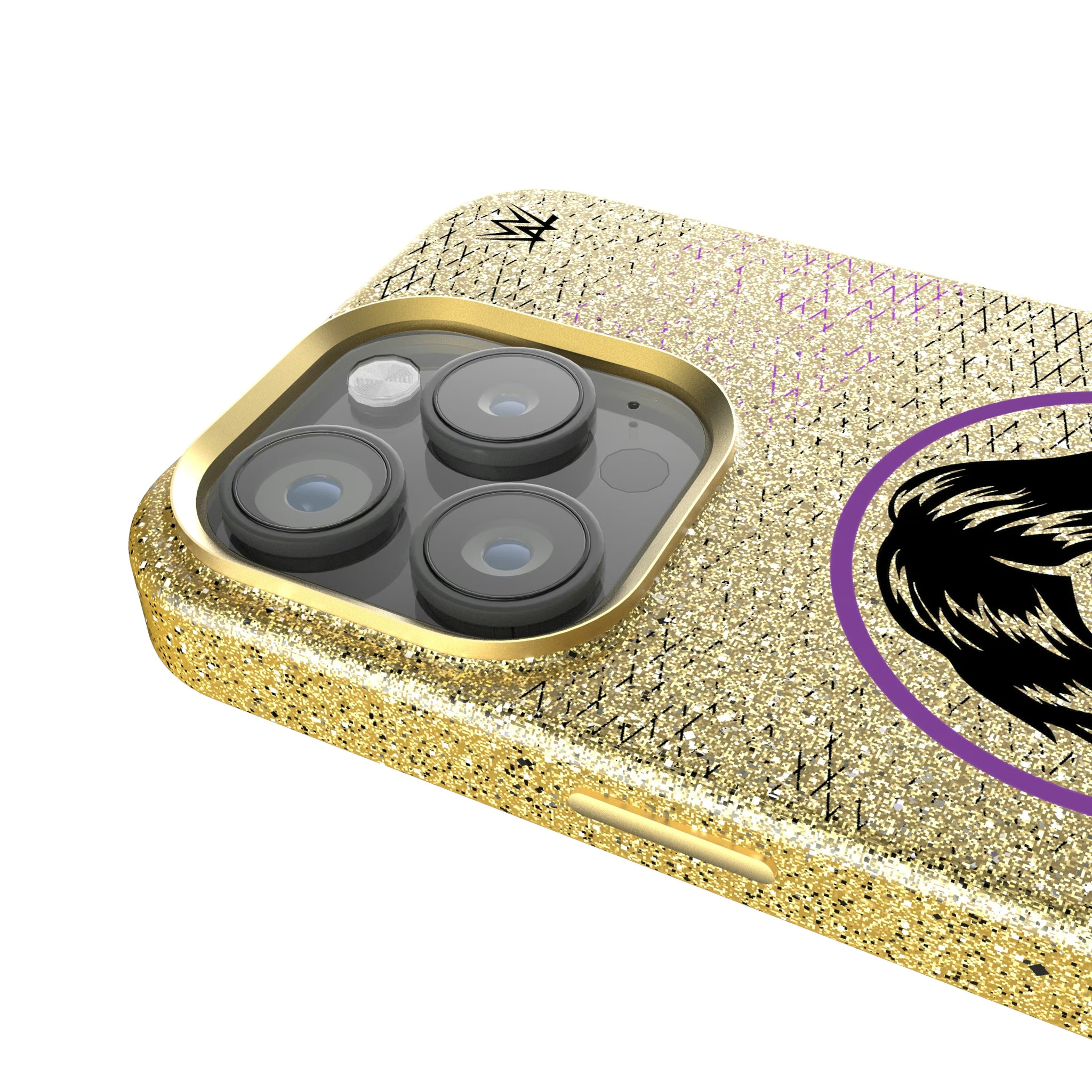 Dominik Mysterio Steel iPhone Bling Phone Case for Apple iPhone - Detail
