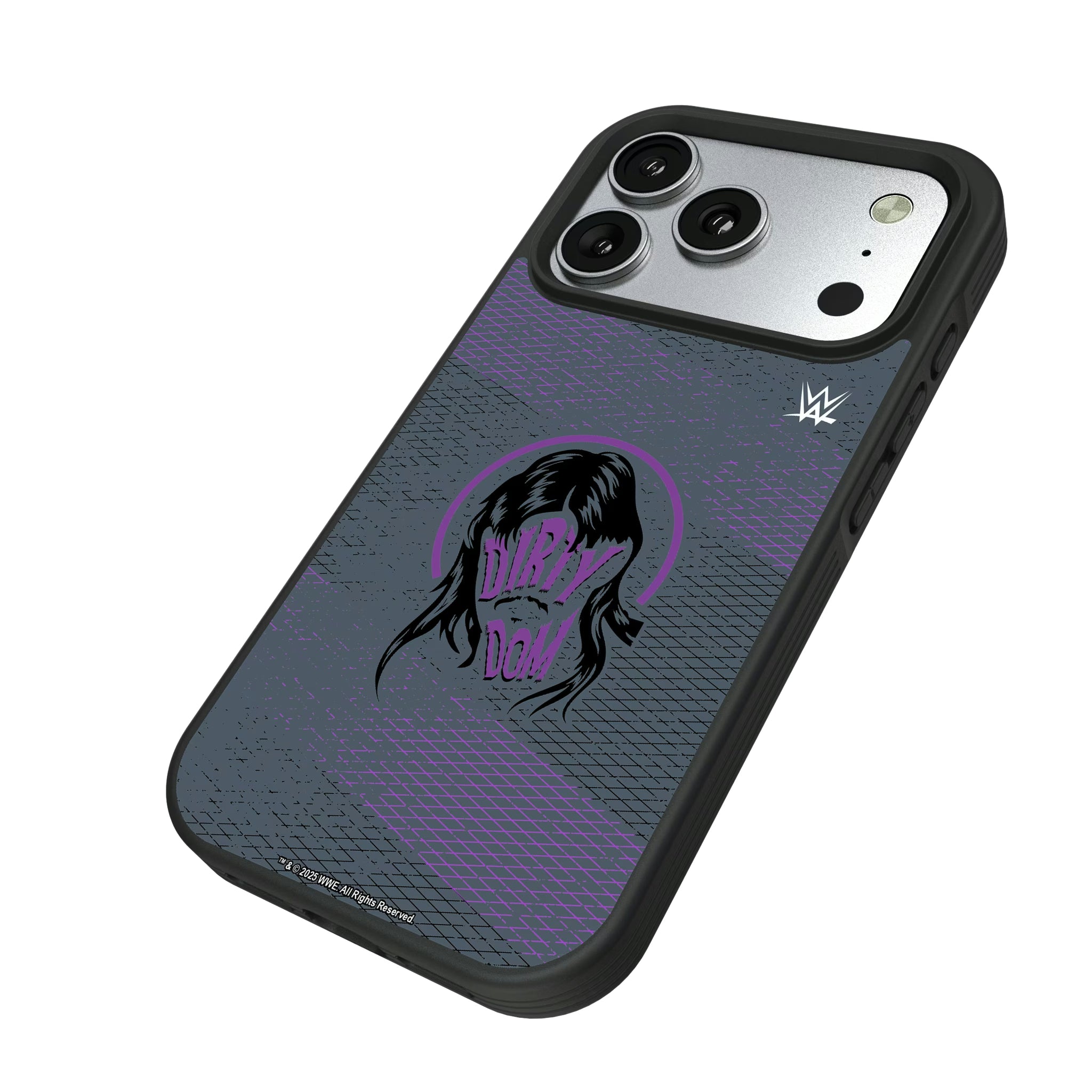 Dominik Mysterio Steel iPhone Bump Phone Case for Apple iPhone - Isometric View#Device_iPhone 17 Pro