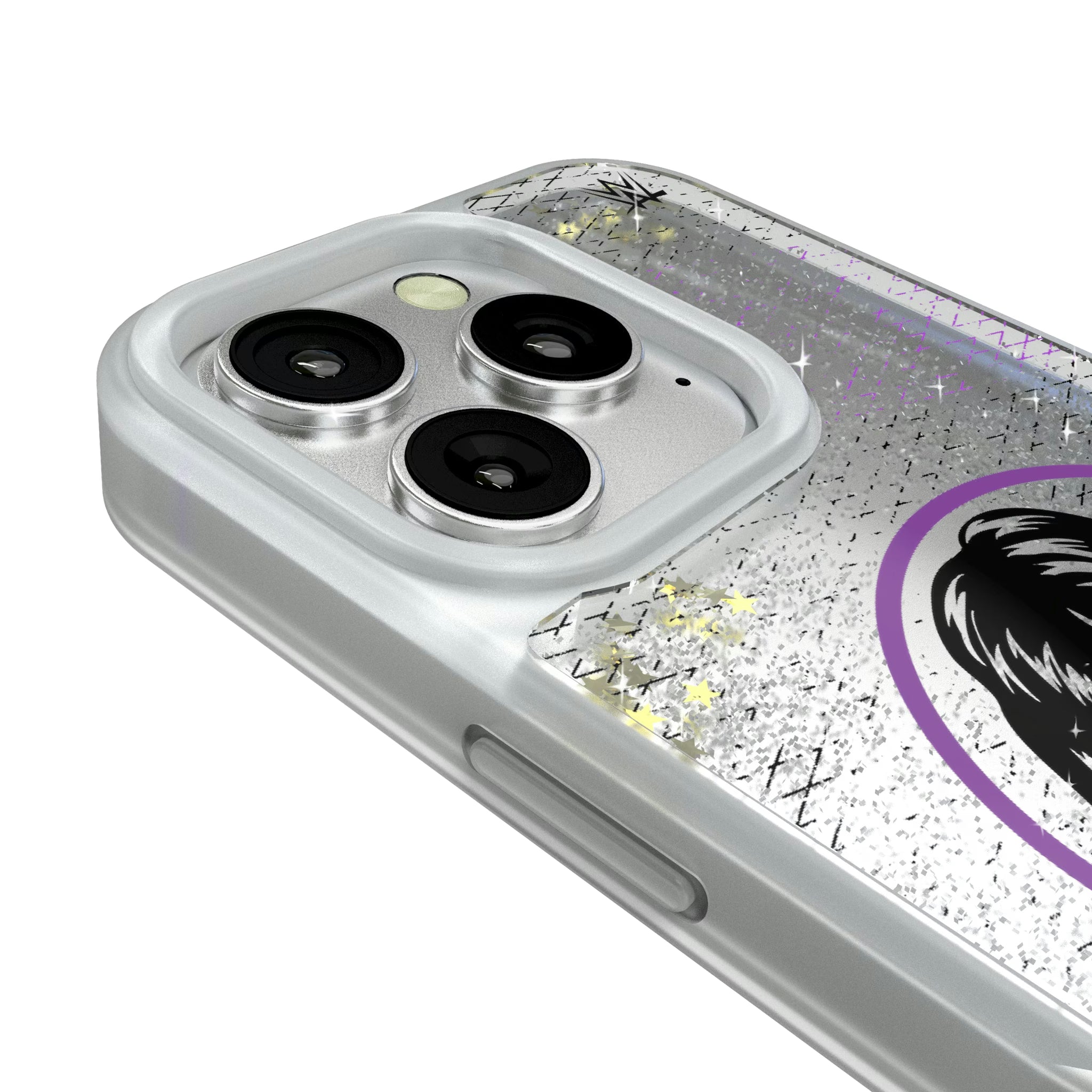 Dominik Mysterio Steel iPhone Glitter Phone Case for Apple iPhone - Detail#Device_iPhone 16 Pro