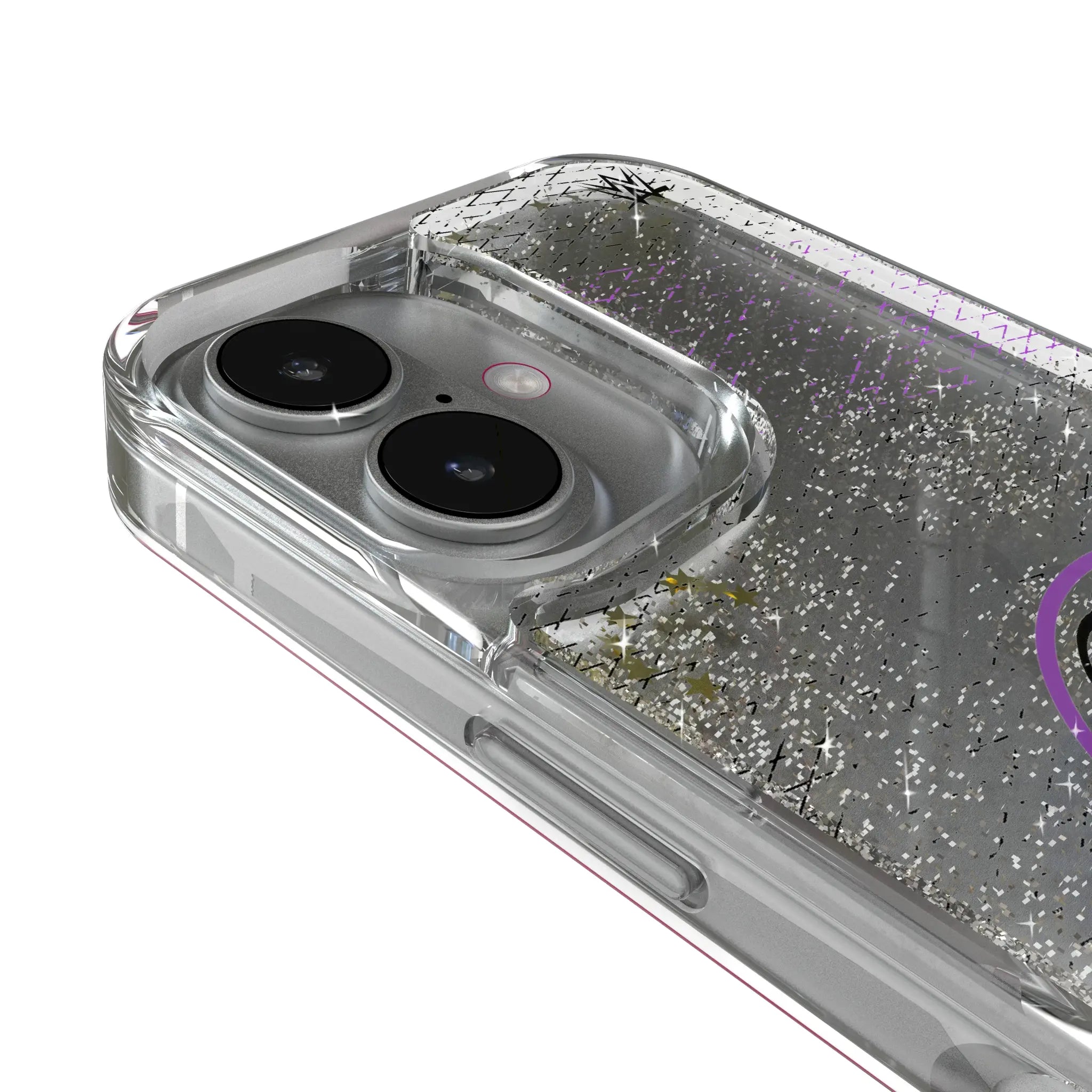Dominik Mysterio Steel iPhone Glitter Phone Case for Apple iPhone - Detail