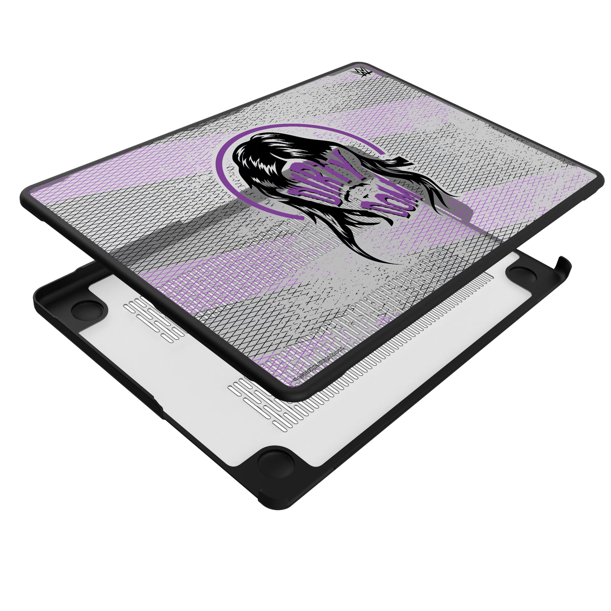 Dominik Mysterio Steel MacBook Laptop Case for Apple MacBook - Isometric View#Device_MacBook Pro (14-inch, 2021) / MacBook Pro (14-inch, 2023) / MacBook Pro (14-inch, 2024)