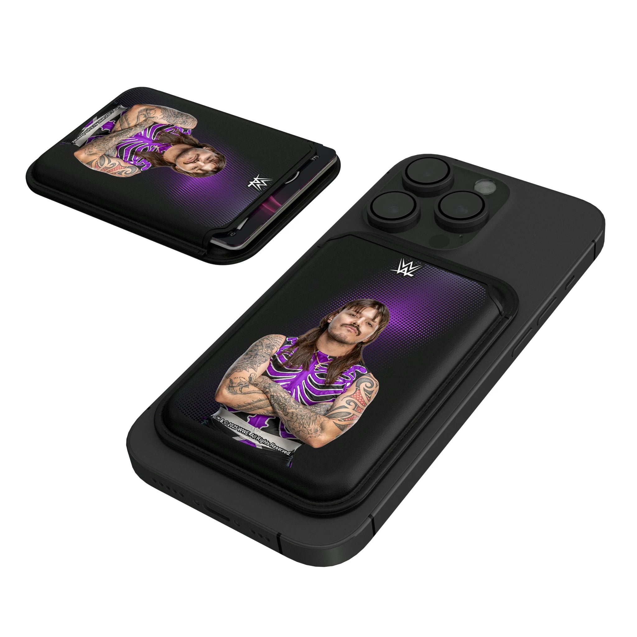 Dominik Mysterio Superstar Black Magnetic Credit Card Wallet