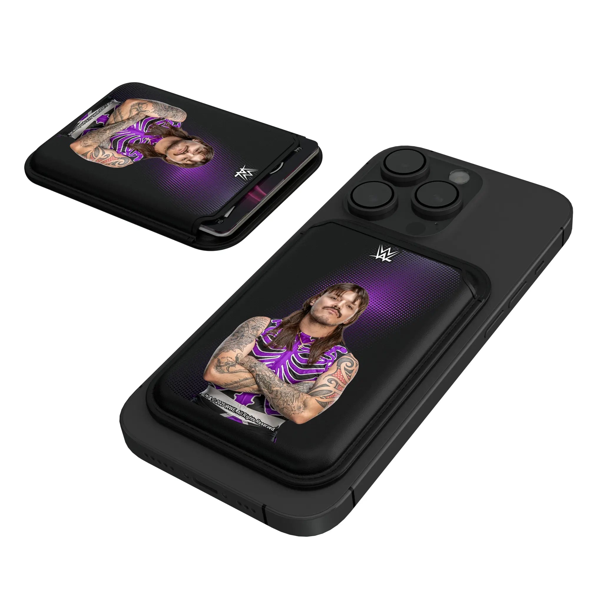 Dominik Mysterio Superstar Black Magnetic Credit Card Wallet