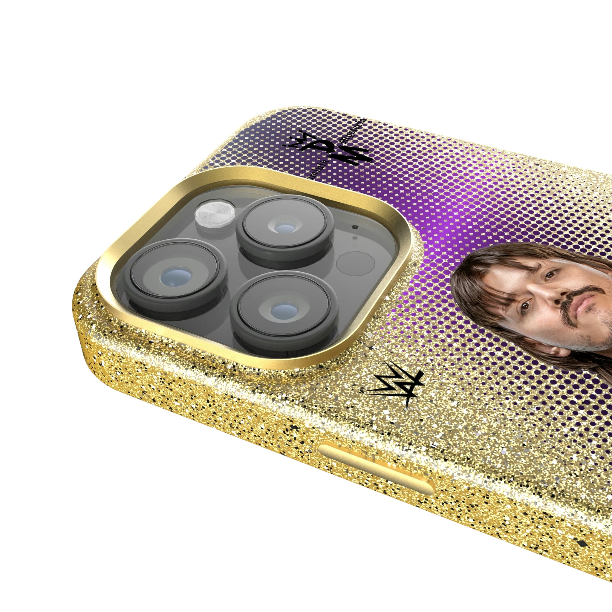 Dominik Mysterio Superstar iPhone Bling Phone Case for Apple iPhone - Detail