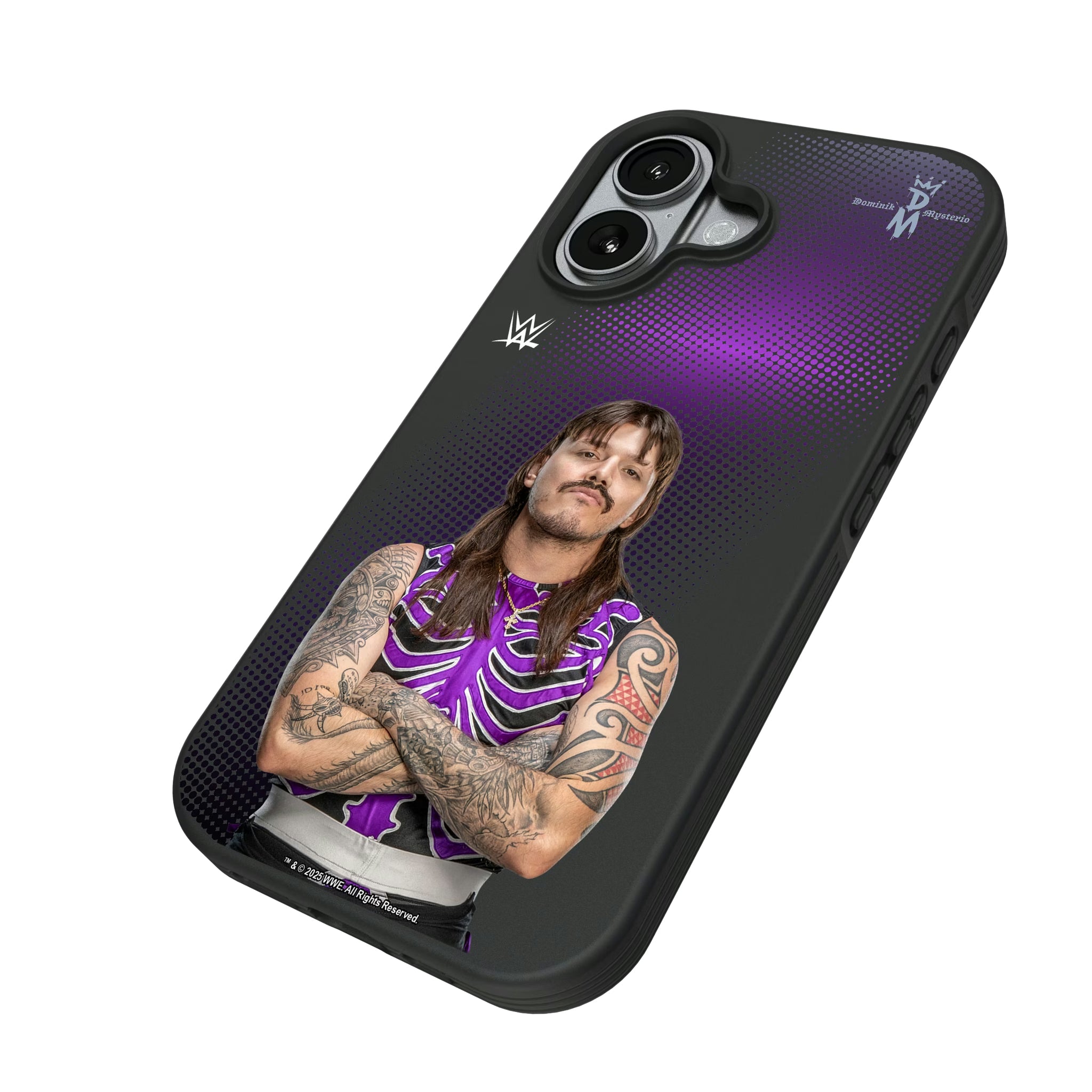 Dominik Mysterio Superstar iPhone Bump Phone Case for Apple iPhone - Isometric View#Device_iPhone 17