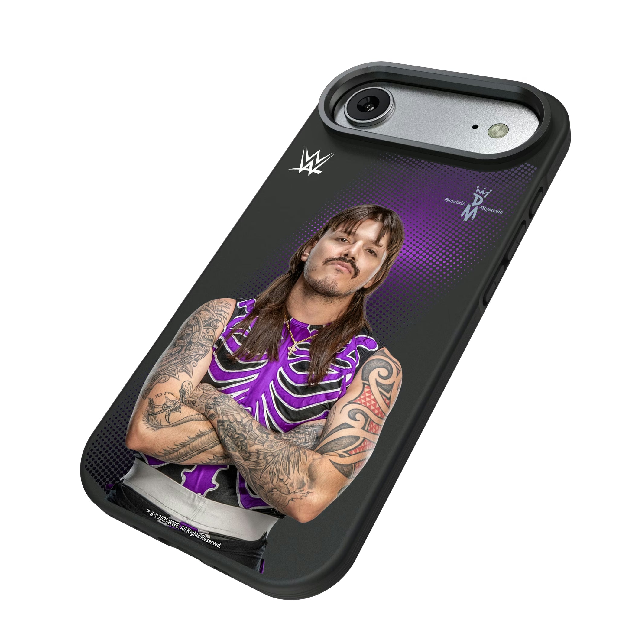 Dominik Mysterio Superstar iPhone Bump Phone Case for Apple iPhone - Isometric View#Device_iPhone Air