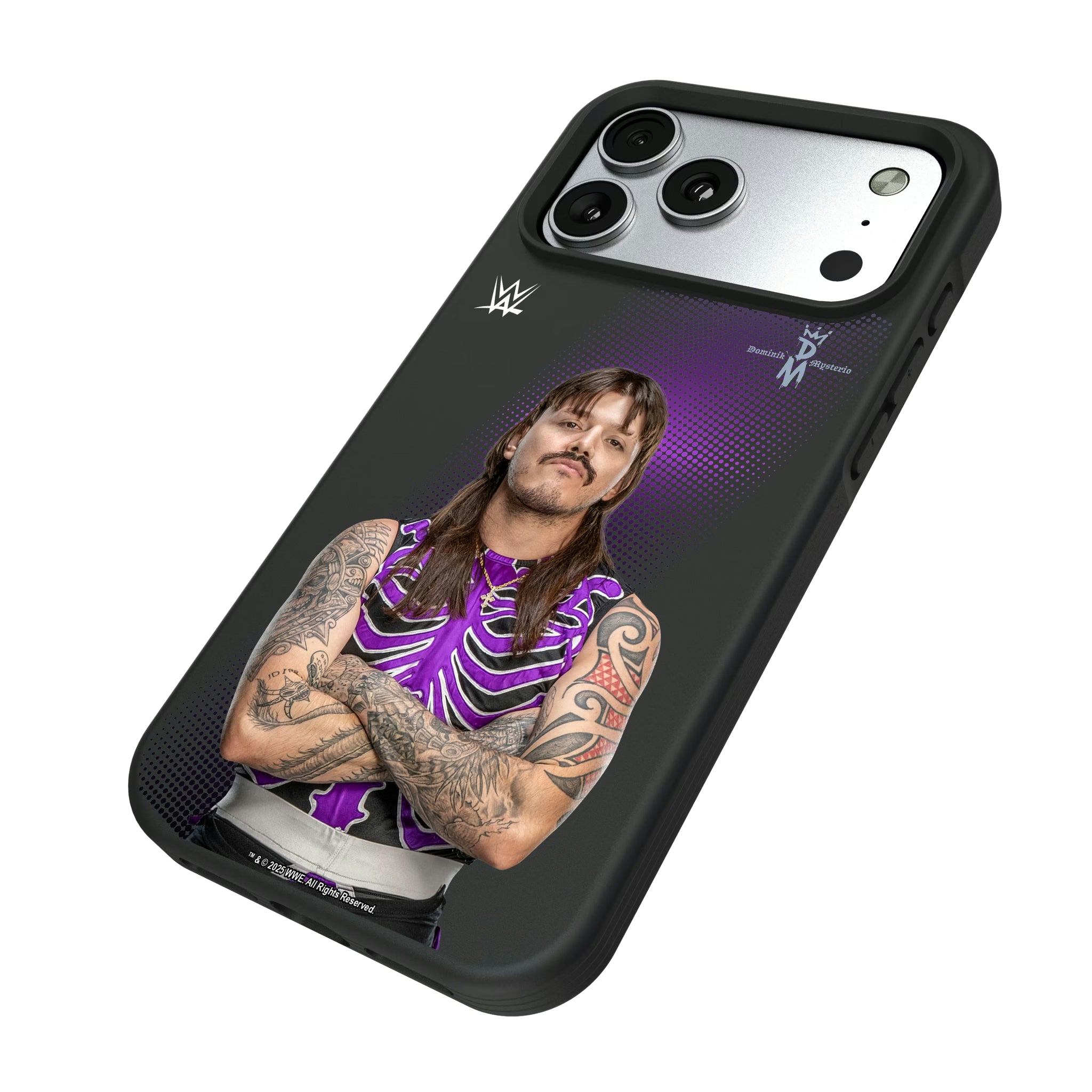 Dominik Mysterio Superstar iPhone Bump Phone Case for Apple iPhone - Isometric View#Device_iPhone 17 Pro Max