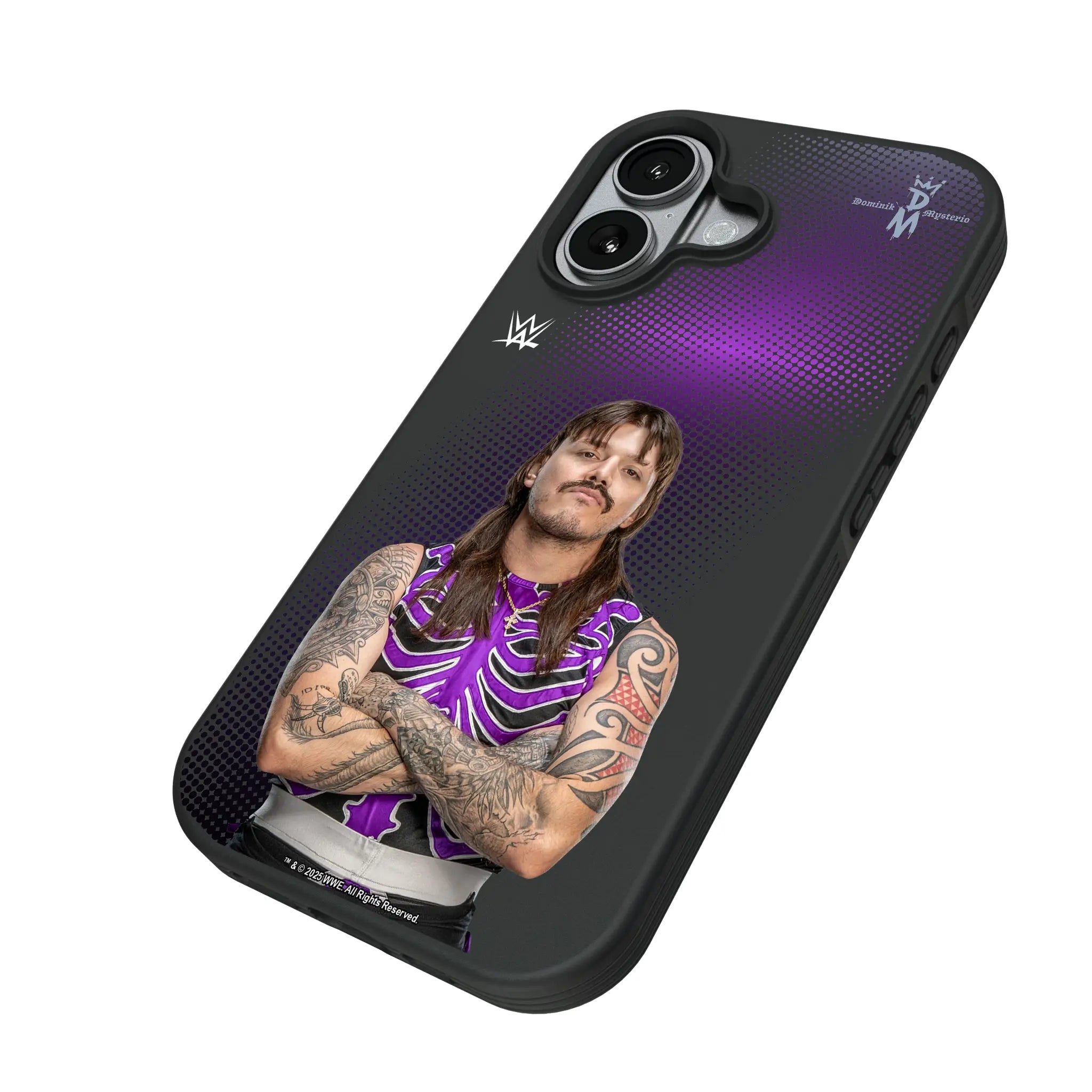 Dominik Mysterio Superstar iPhone Bump Phone Case for Apple iPhone - Isometric View#Device_iPhone 17