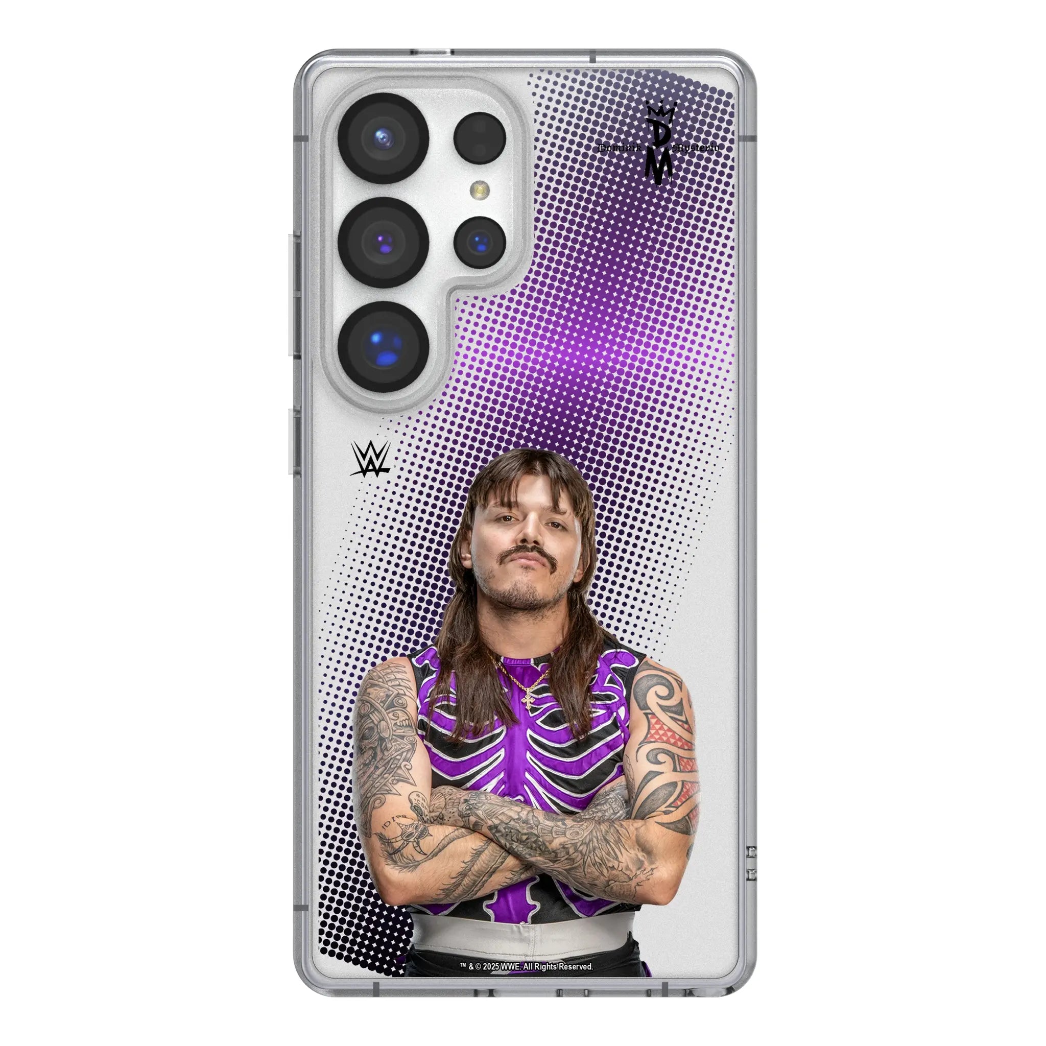 Dominik Mysterio Superstar Galaxy Clear Phone Case for Samsung Galaxy#Device_Galaxy S25 Ultra