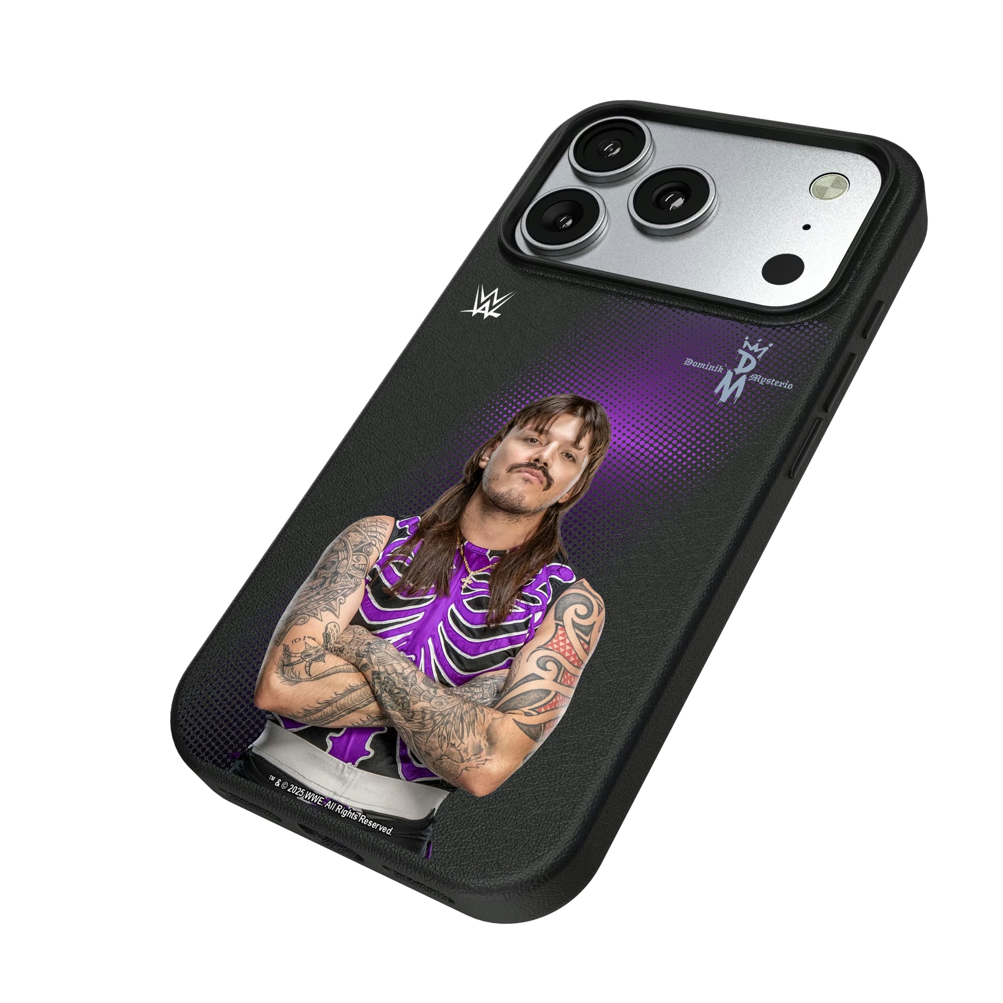 Dominik Mysterio Superstar iPhone MagSafe Compatible Phone Case for Apple iPhone - Isometric View#Device_iPhone 17 Pro