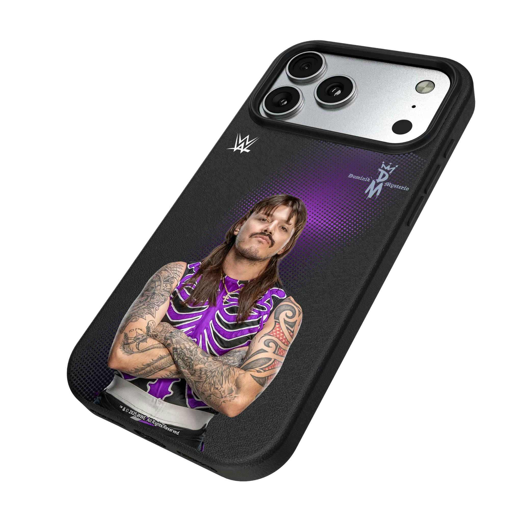 Dominik Mysterio Superstar iPhone MagSafe Compatible Phone Case for Apple iPhone - Isometric View#Device_iPhone 17 Pro Max