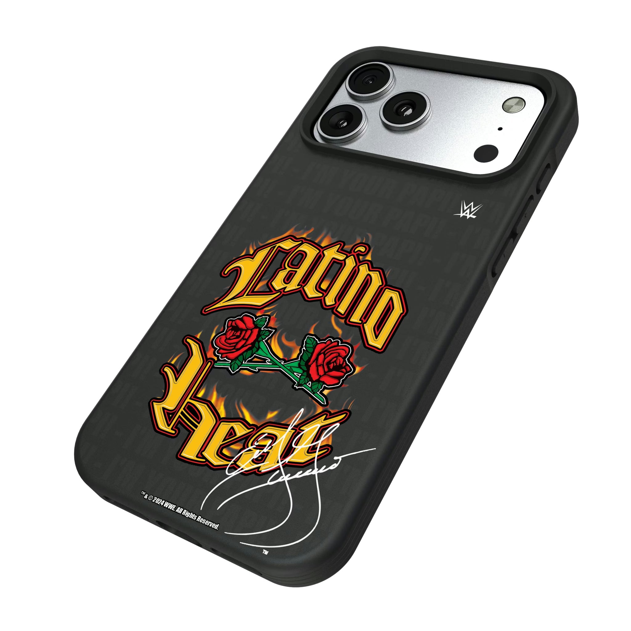 Eddie Guerrero Impact iPhone Bump Phone Case for Apple iPhone - Isometric View#Device_iPhone 17 Pro Max