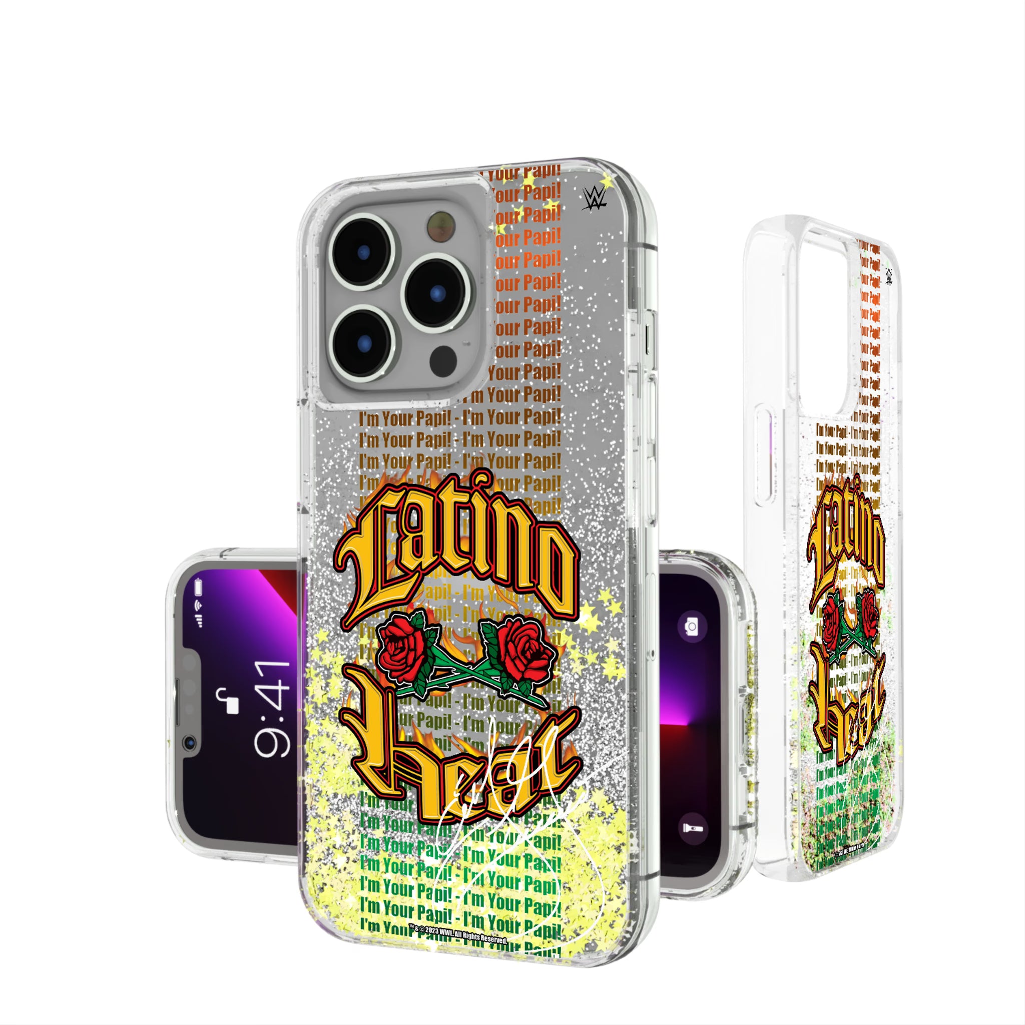Eddie Guerrero Impact iPhone Glitter Phone Case for Apple iPhone