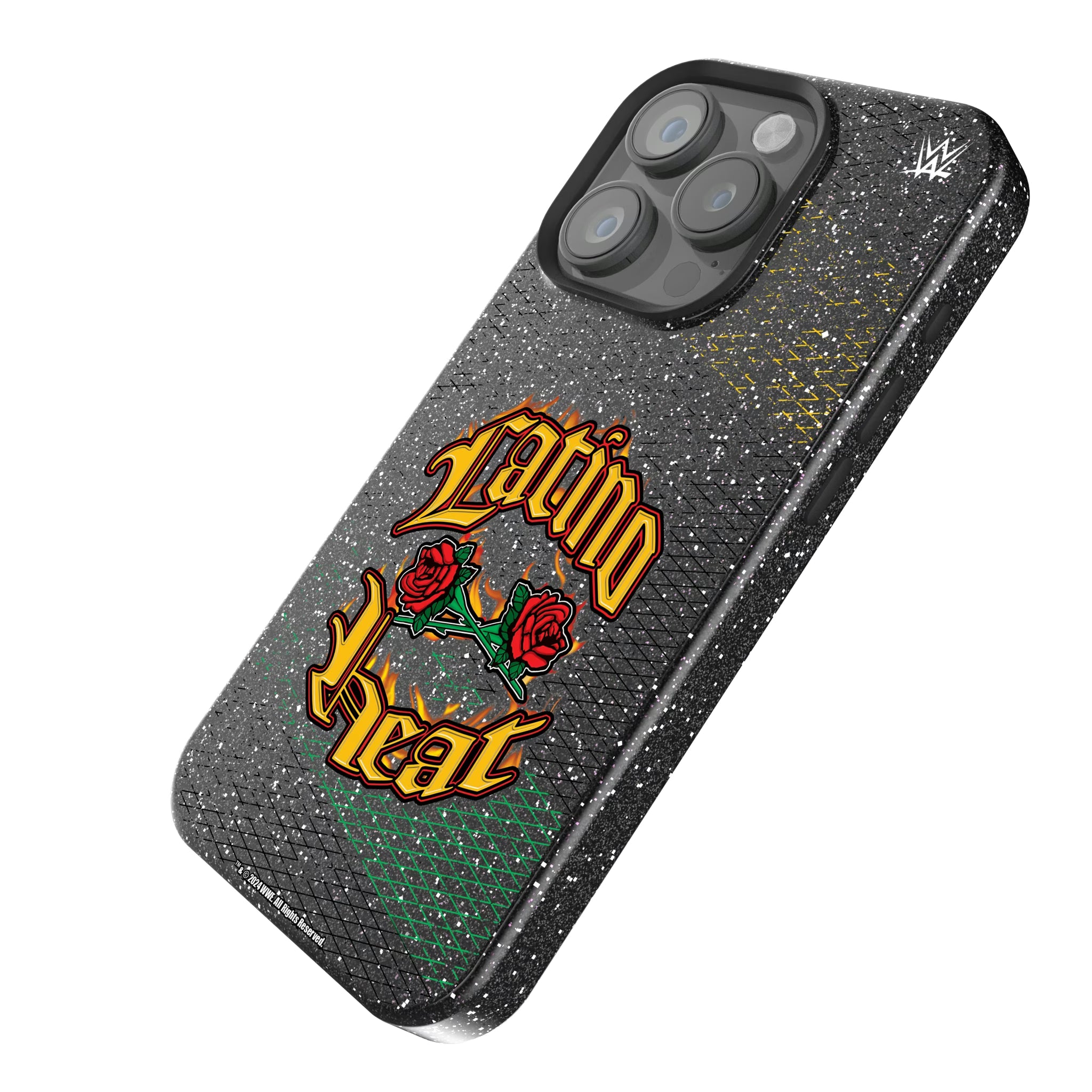 Eddie Guerrero Steel iPhone Bling Phone Case for Apple iPhone - Isometric View