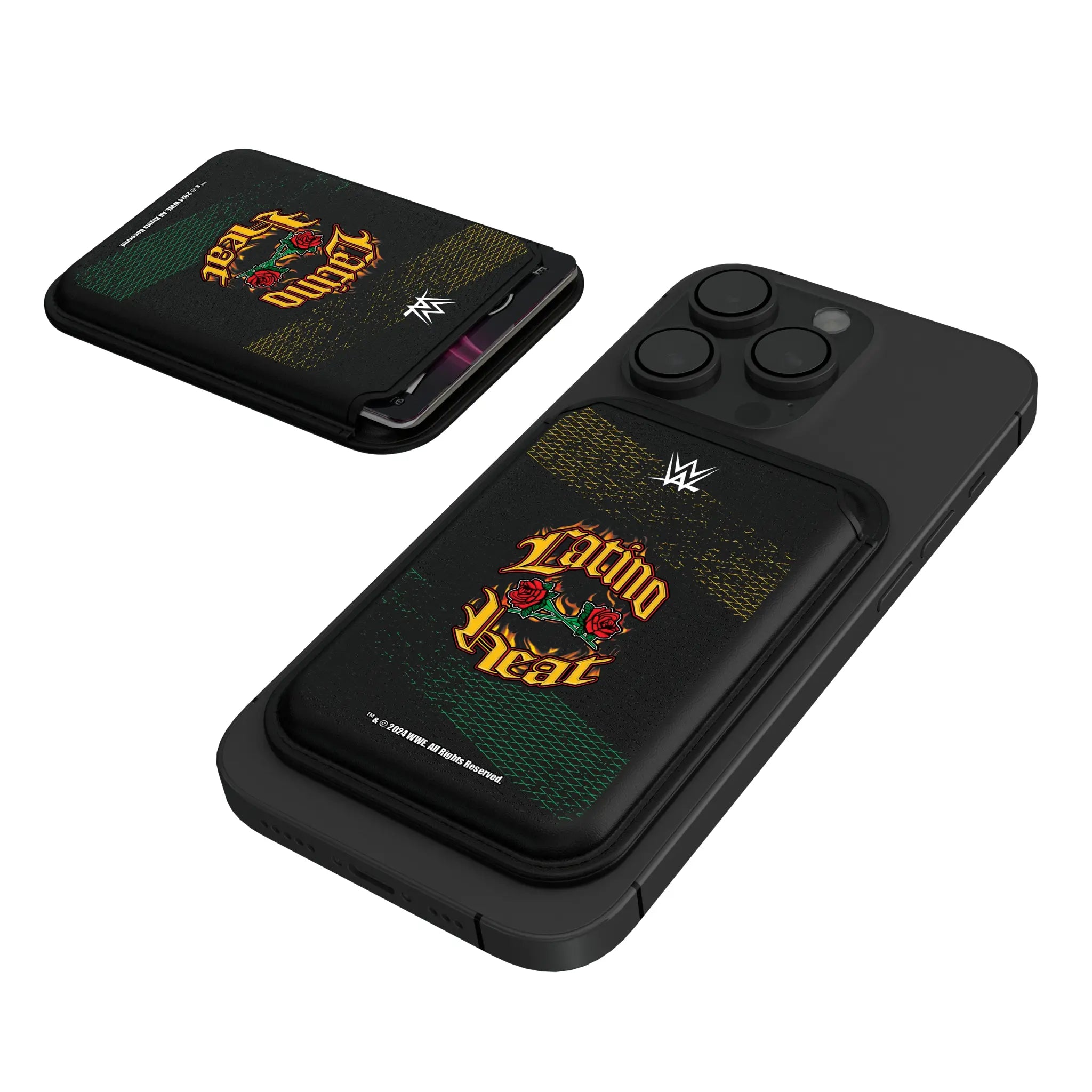 Eddie Guerrero Steel Black Magnetic Credit Card Wallet