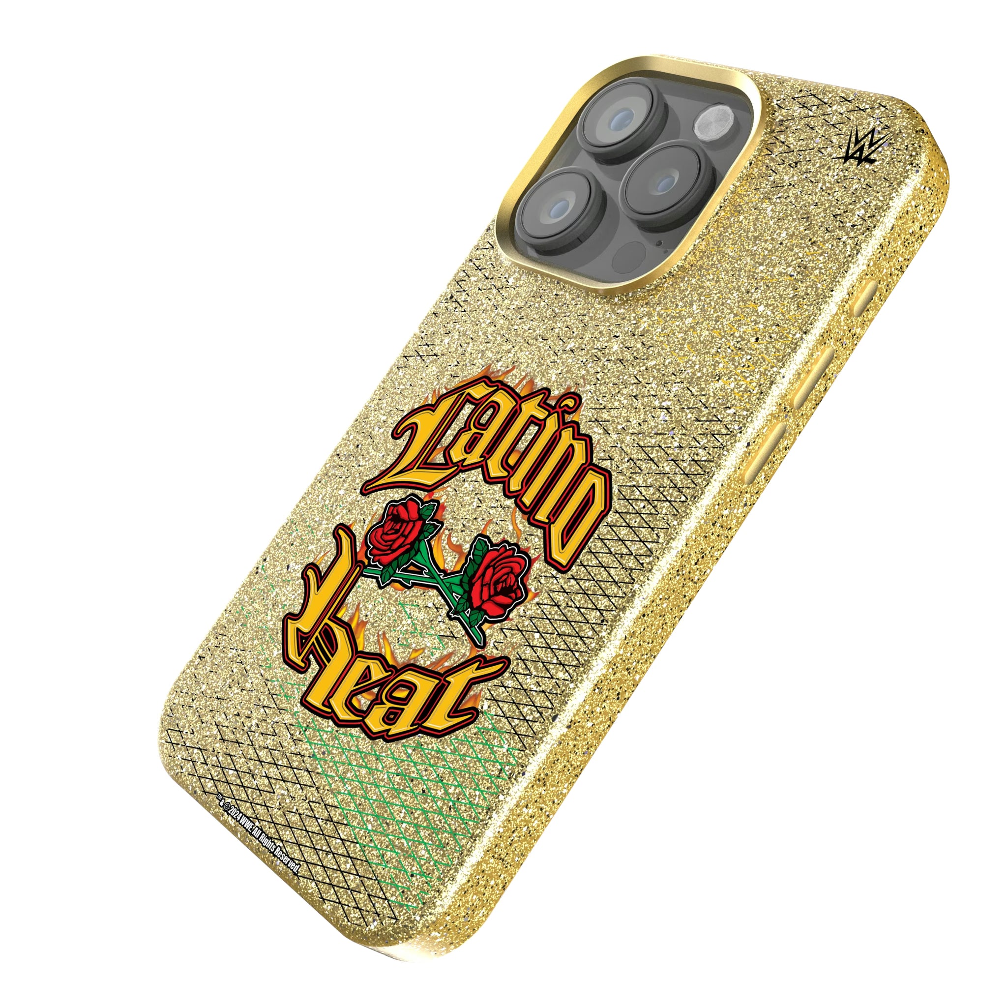 Eddie Guerrero Steel iPhone Bling Phone Case for Apple iPhone - Isometric View