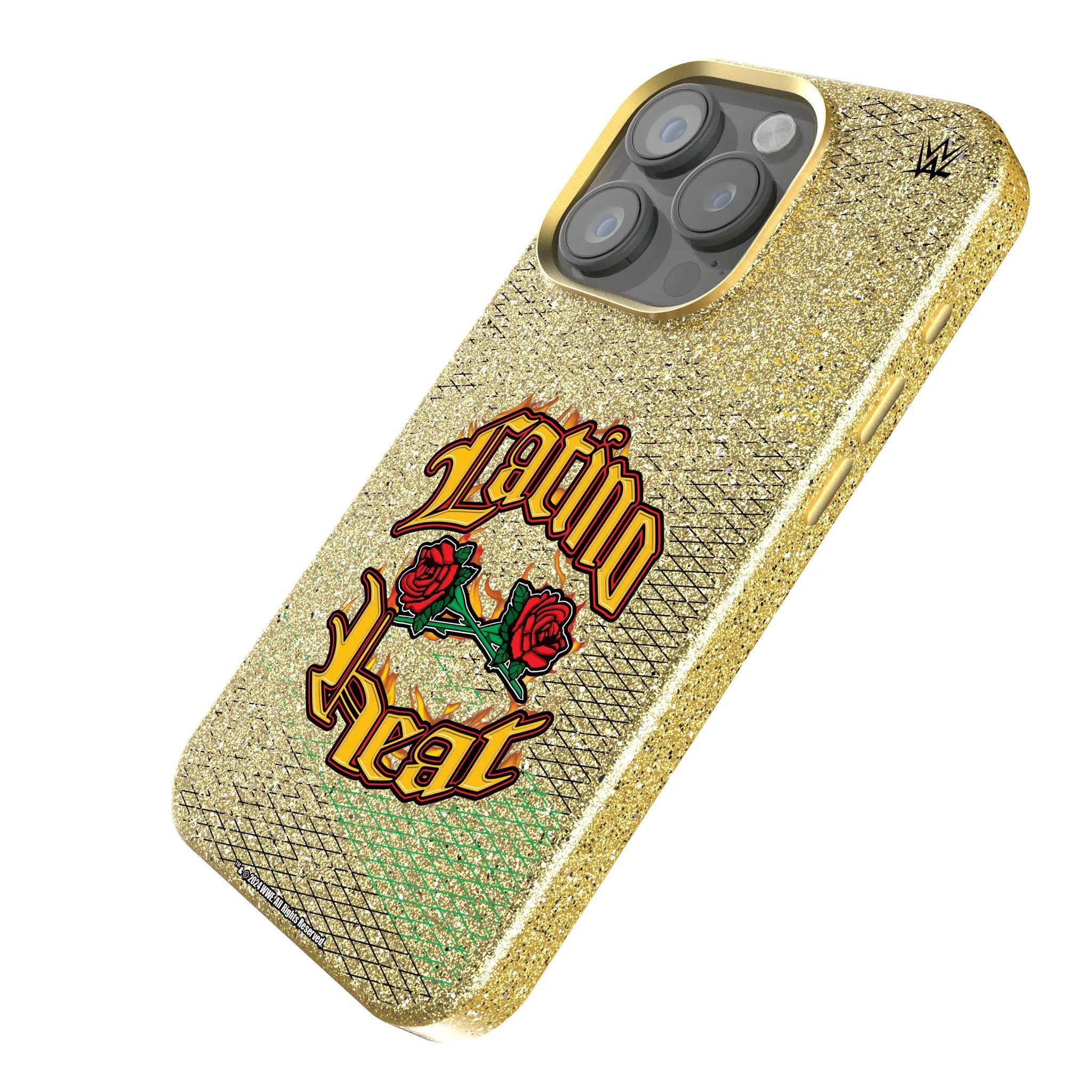 Eddie Guerrero Steel iPhone Bling Phone Case for Apple iPhone - Isometric View
