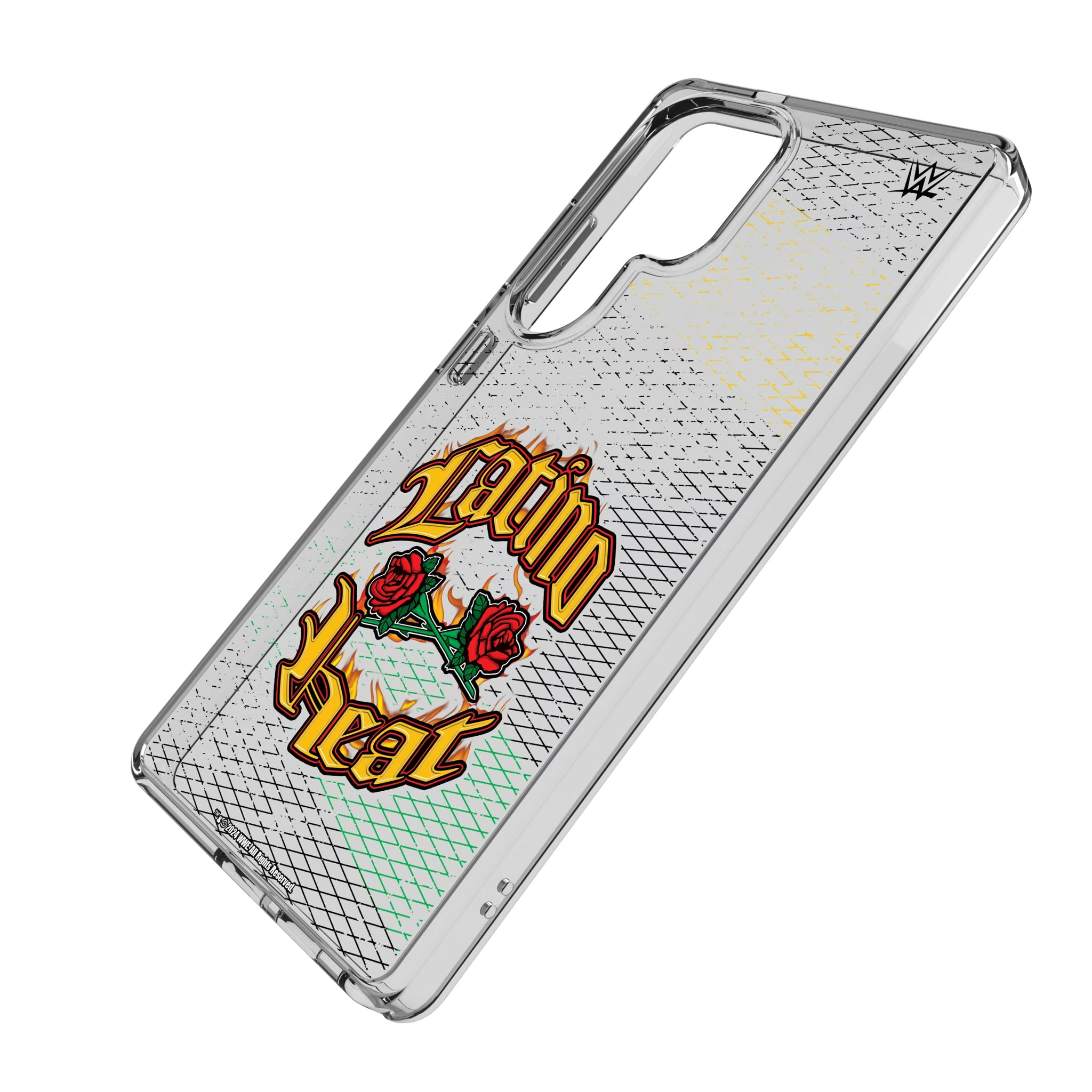 Eddie Guerrero Steel Galaxy Clear Phone Case for Samsung Galaxy - Isometric View