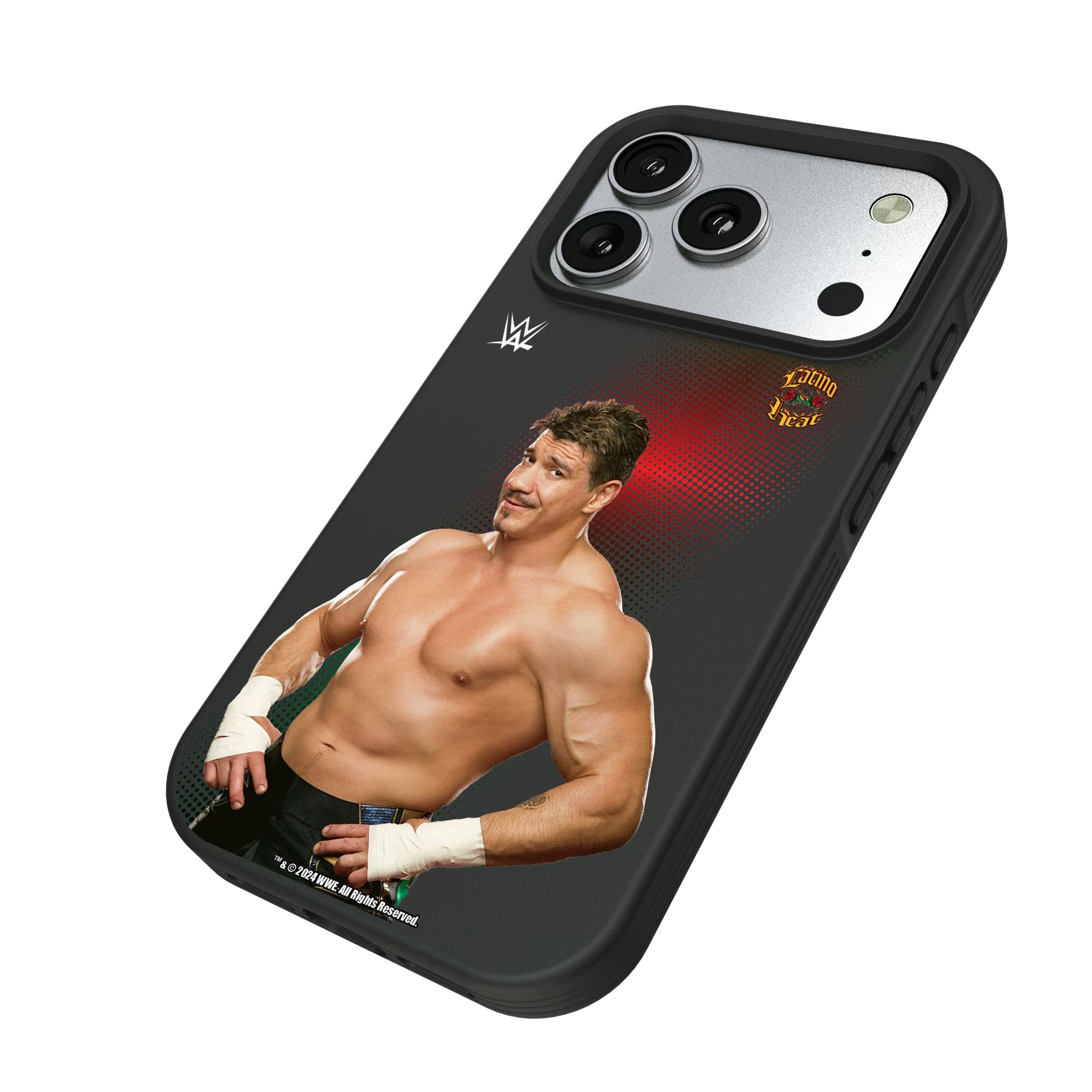 Eddie Guerrero Superstar iPhone Bump Phone Case for Apple iPhone - Isometric View#Device_iPhone 17 Pro