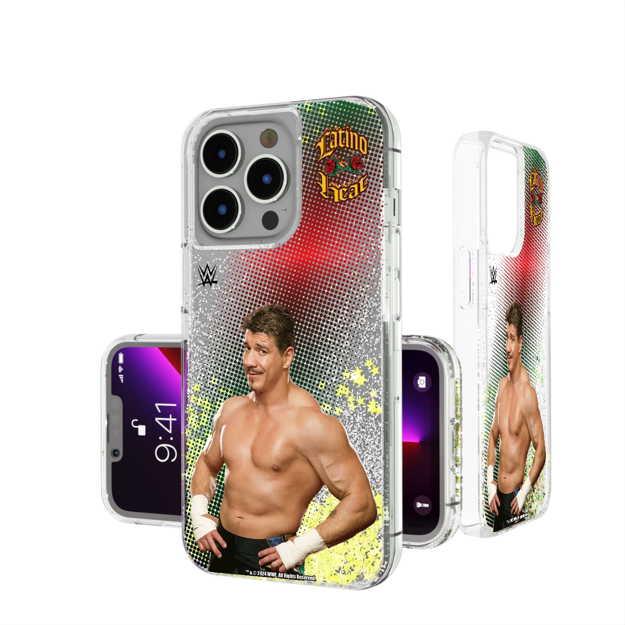 Eddie Guerrero Superstar iPhone Glitter Phone Case for Apple iPhone