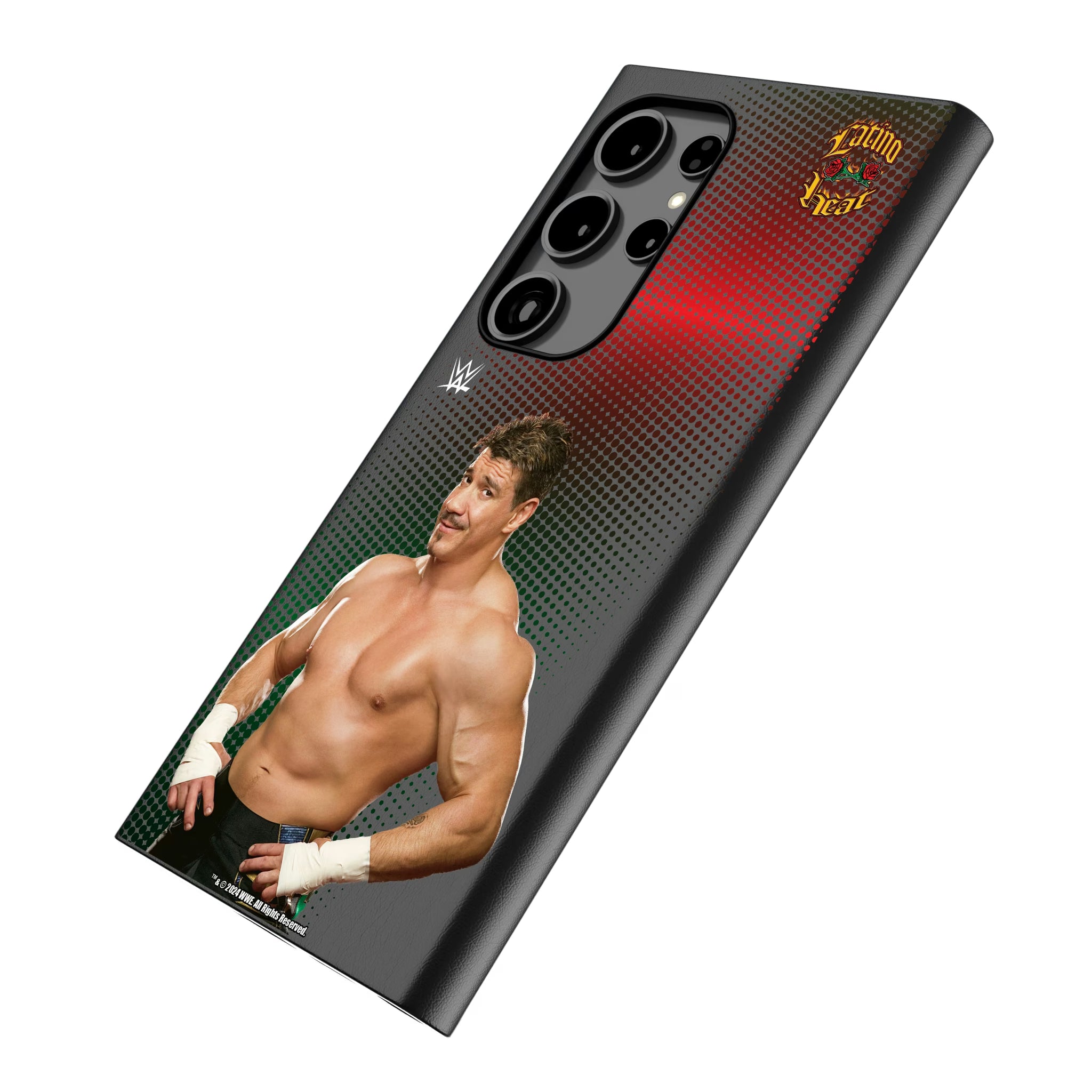 Eddie Guerrero Superstar Galaxy MagSafe Compatible Phone Case for Samsung Galaxy - Isometric View