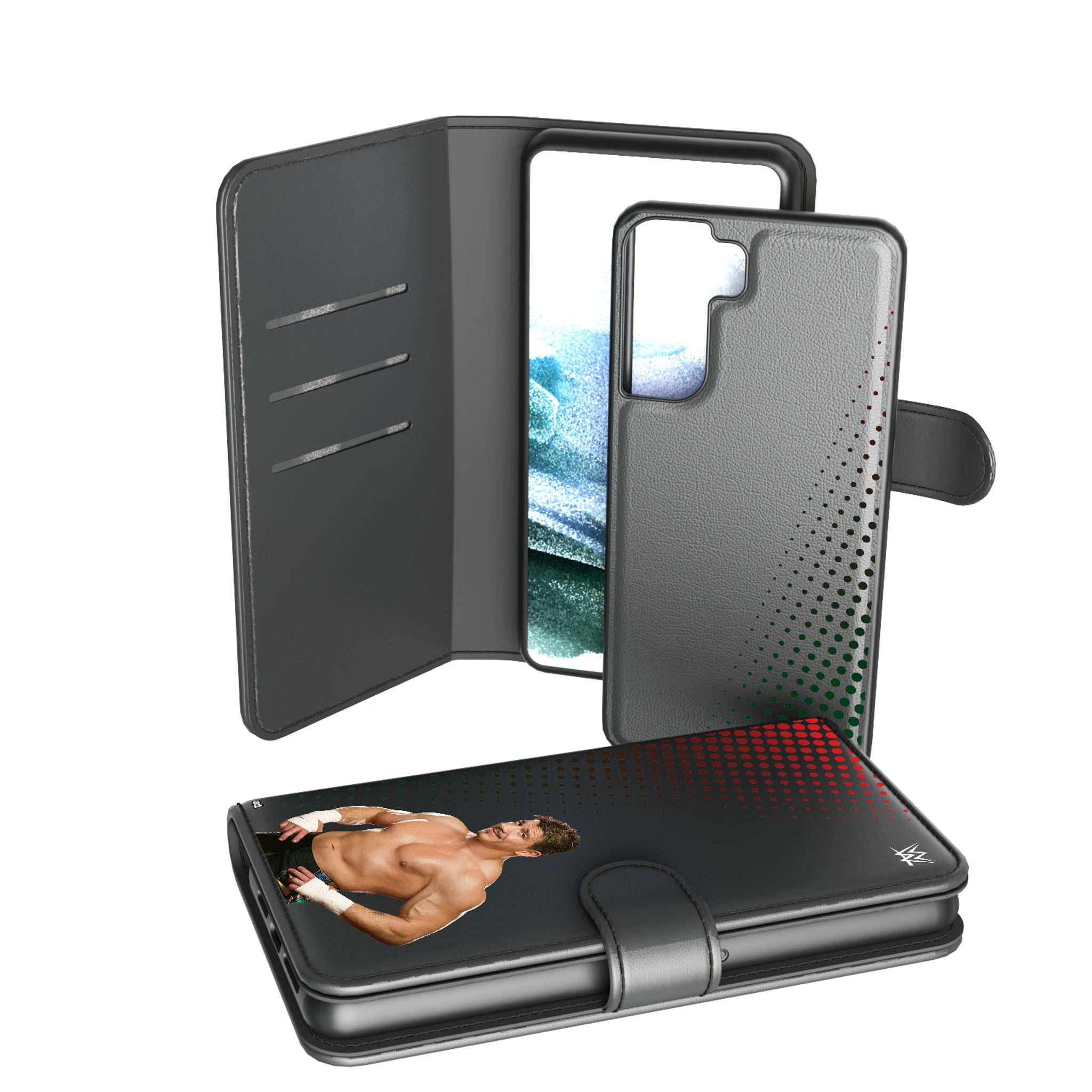 Eddie Guerrero Superstar Galaxy Wallet Phone Case for Samsung Galaxy