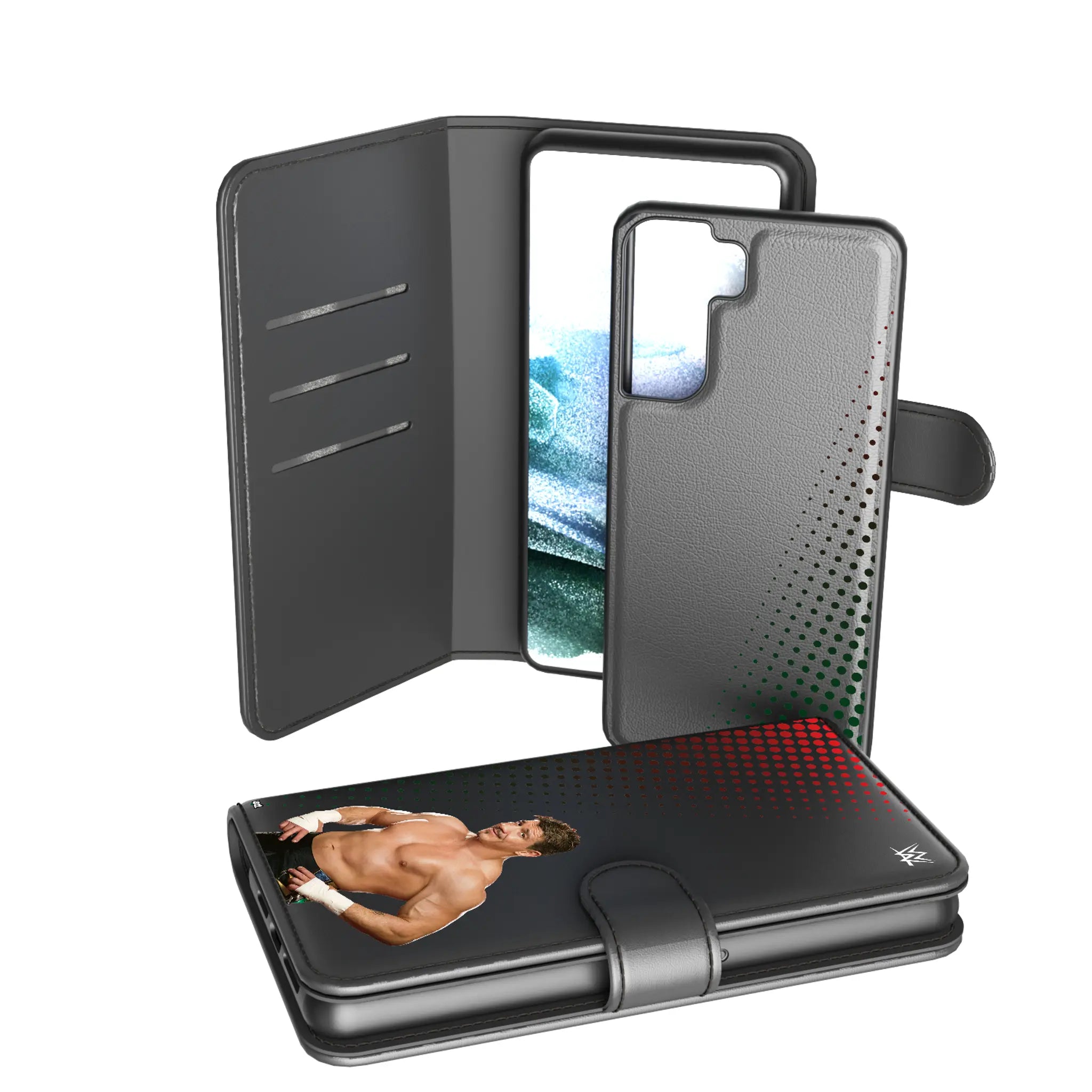Eddie Guerrero Superstar Galaxy Wallet Phone Case for Samsung Galaxy