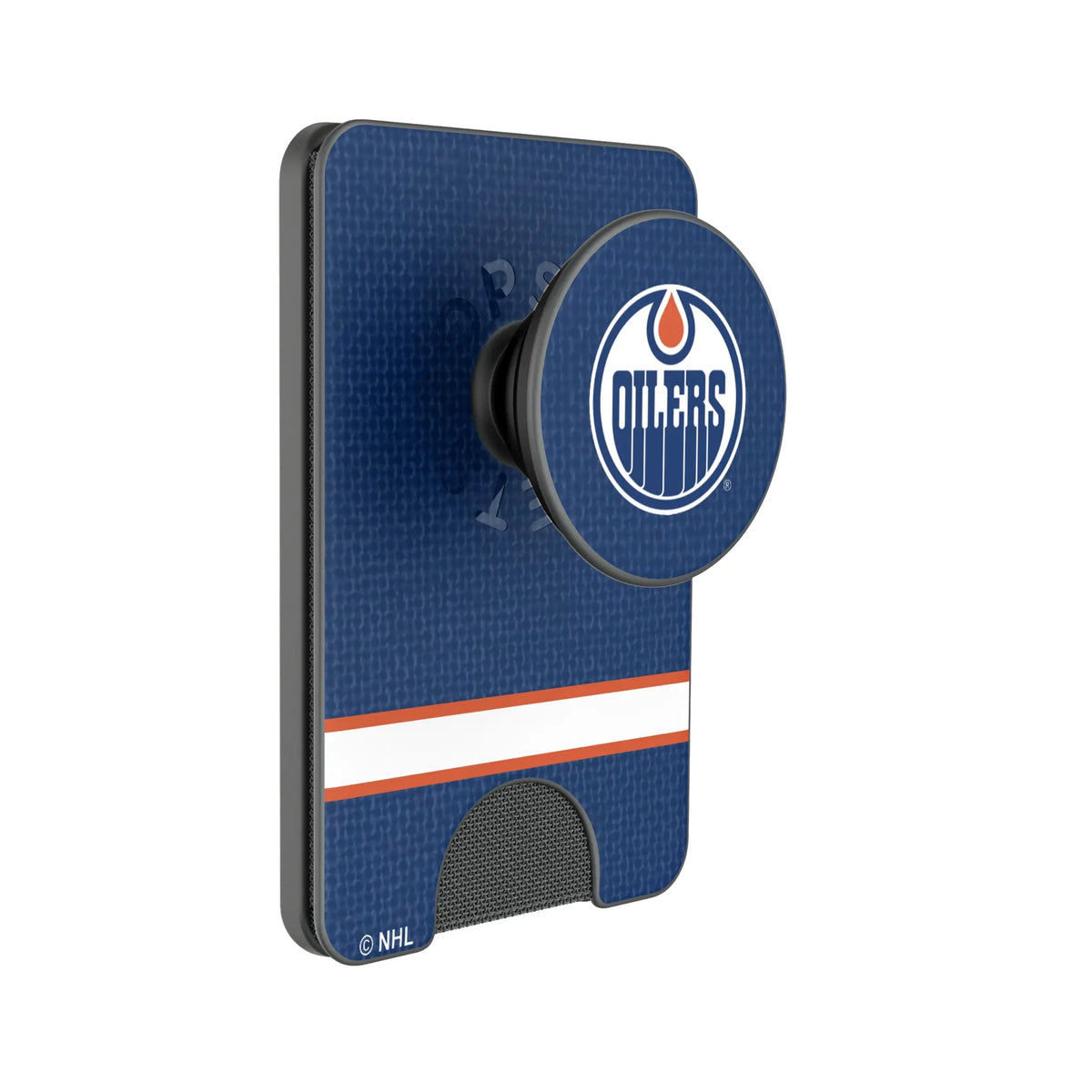 Edmonton Oilers Endzone Solid Popsockets Wallet Magnetic