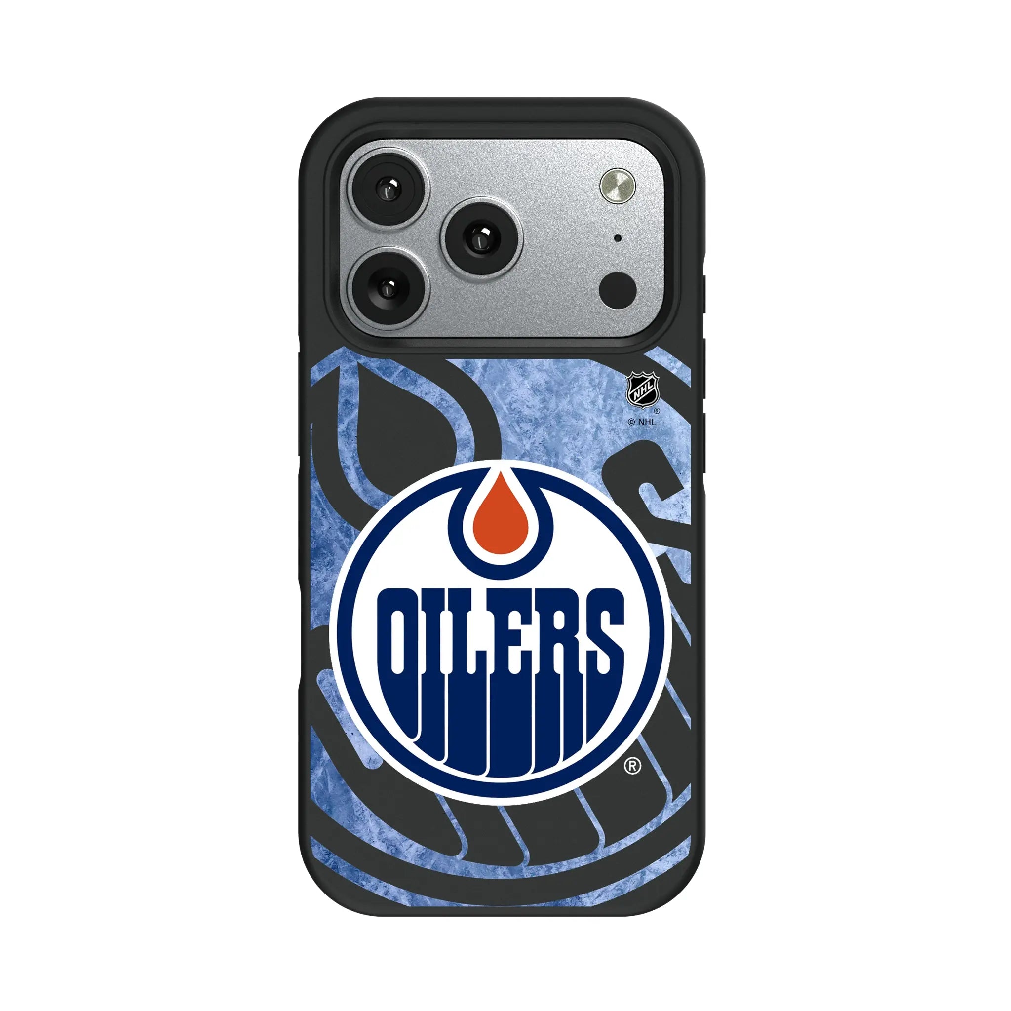 Edmonton Oilers Ice Tilt iPhone Bump Phone Case for Apple iPhone#Device_iPhone 17 Pro