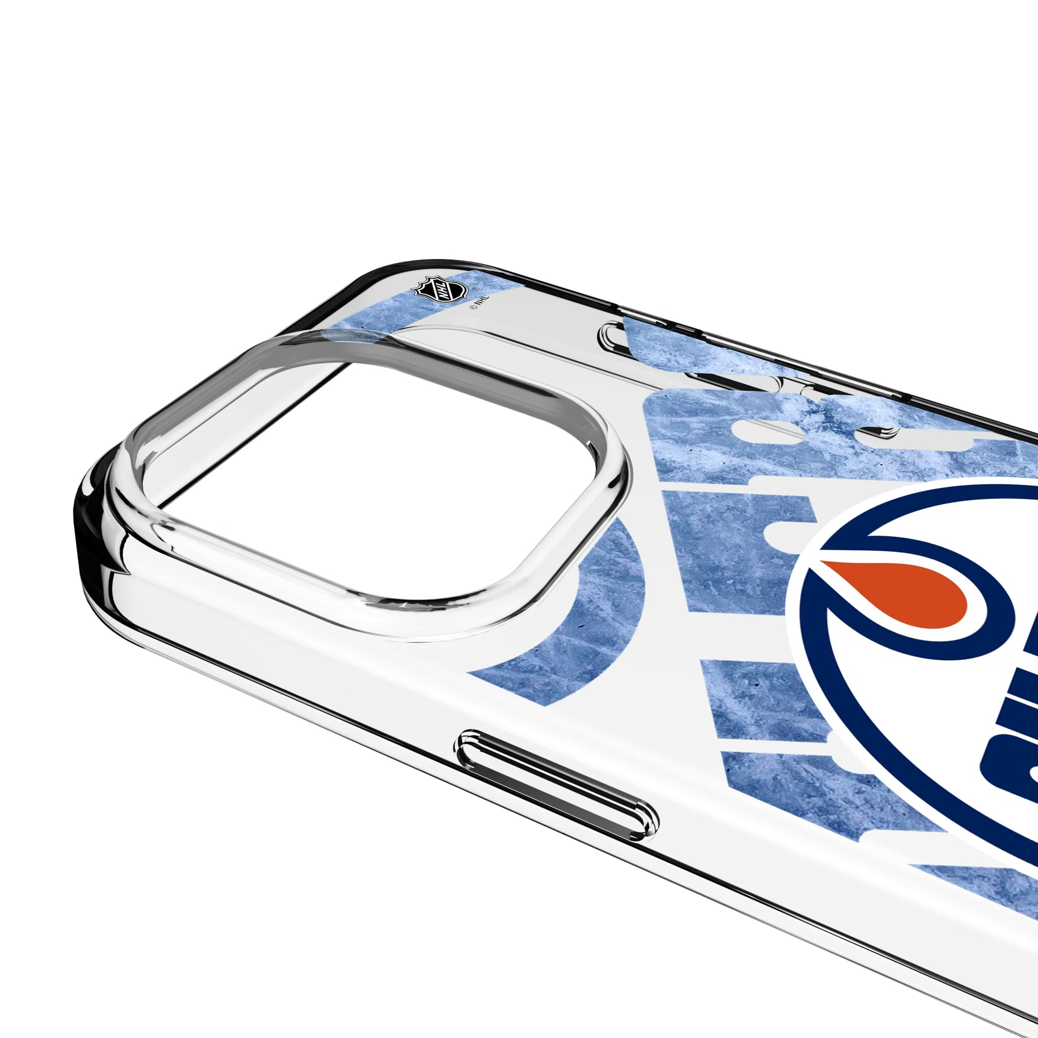 Edmonton Oilers Ice Tilt iPhone Clear Phone Case for Apple iPhone - Detail