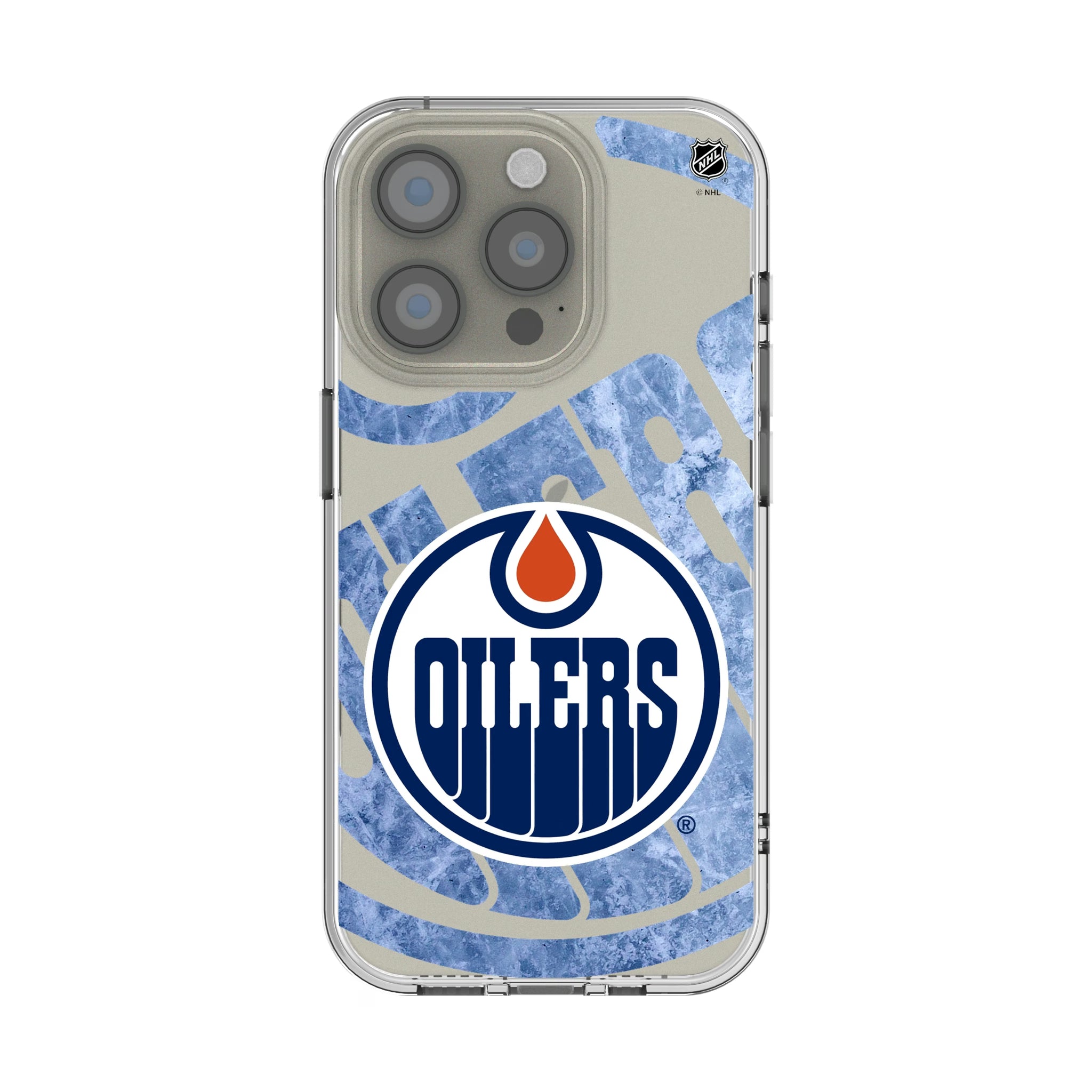 Edmonton Oilers Ice Tilt iPhone Clear Phone Case for Apple iPhone