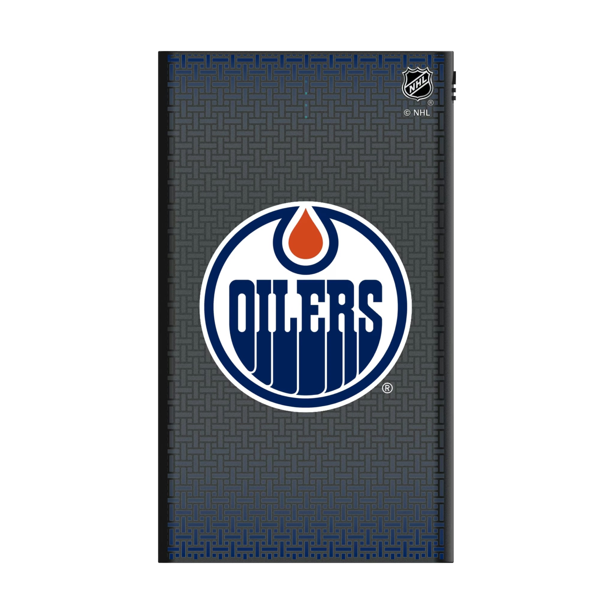 Edmonton Oilers Linen 5000mAh Flat Powerbank