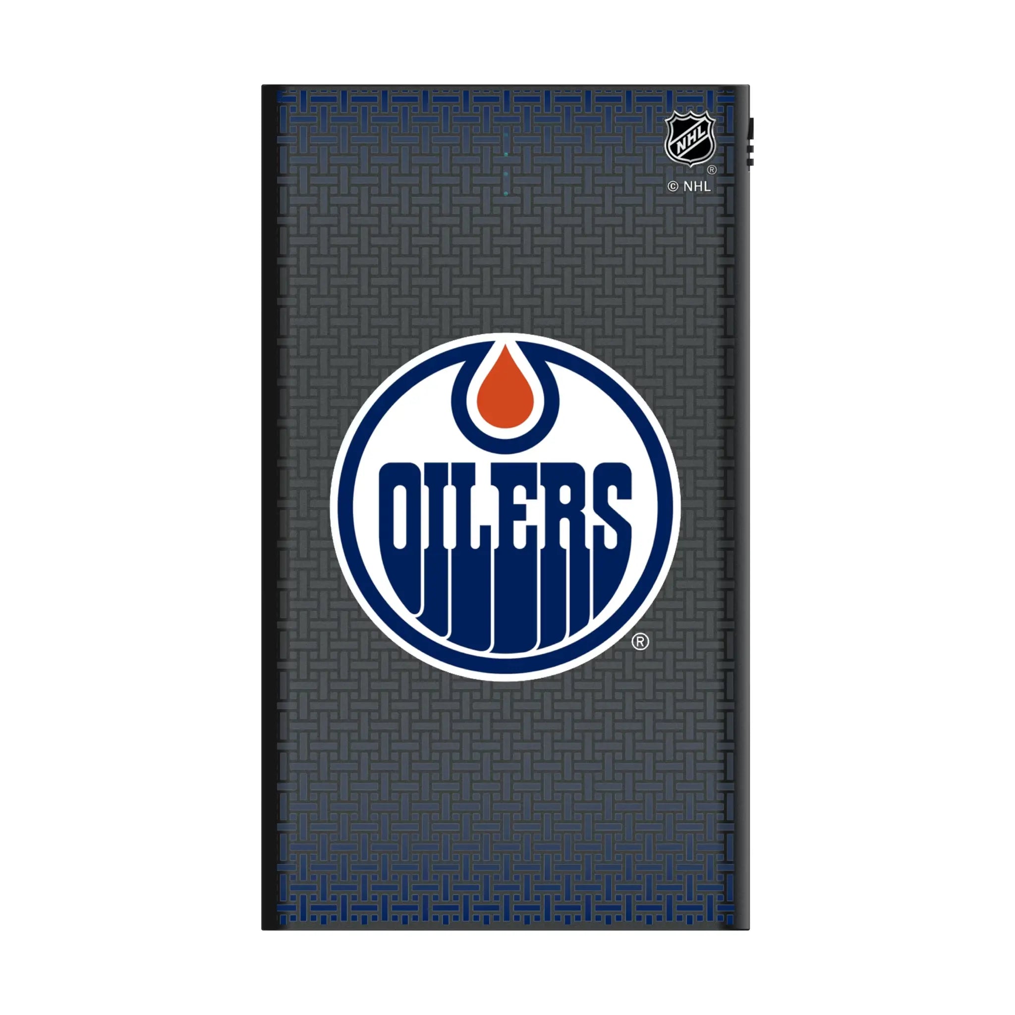 Edmonton Oilers Linen 5000mAh Flat Power Bank
