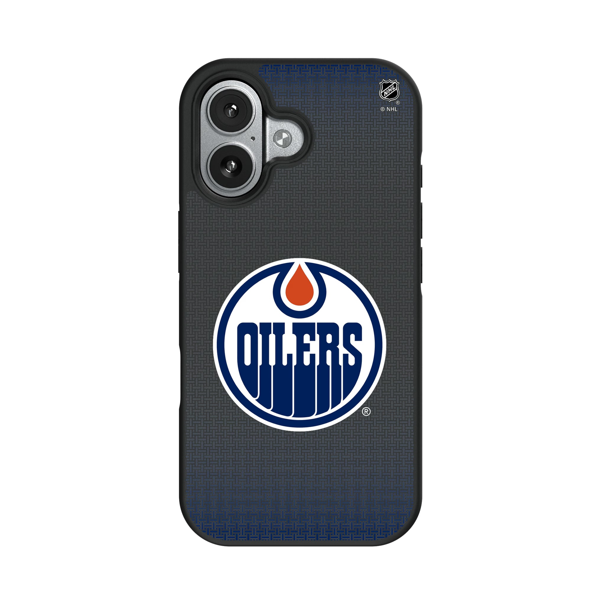 Edmonton Oilers Linen iPhone Bump Phone Case for Apple iPhone#Device_iPhone 17
