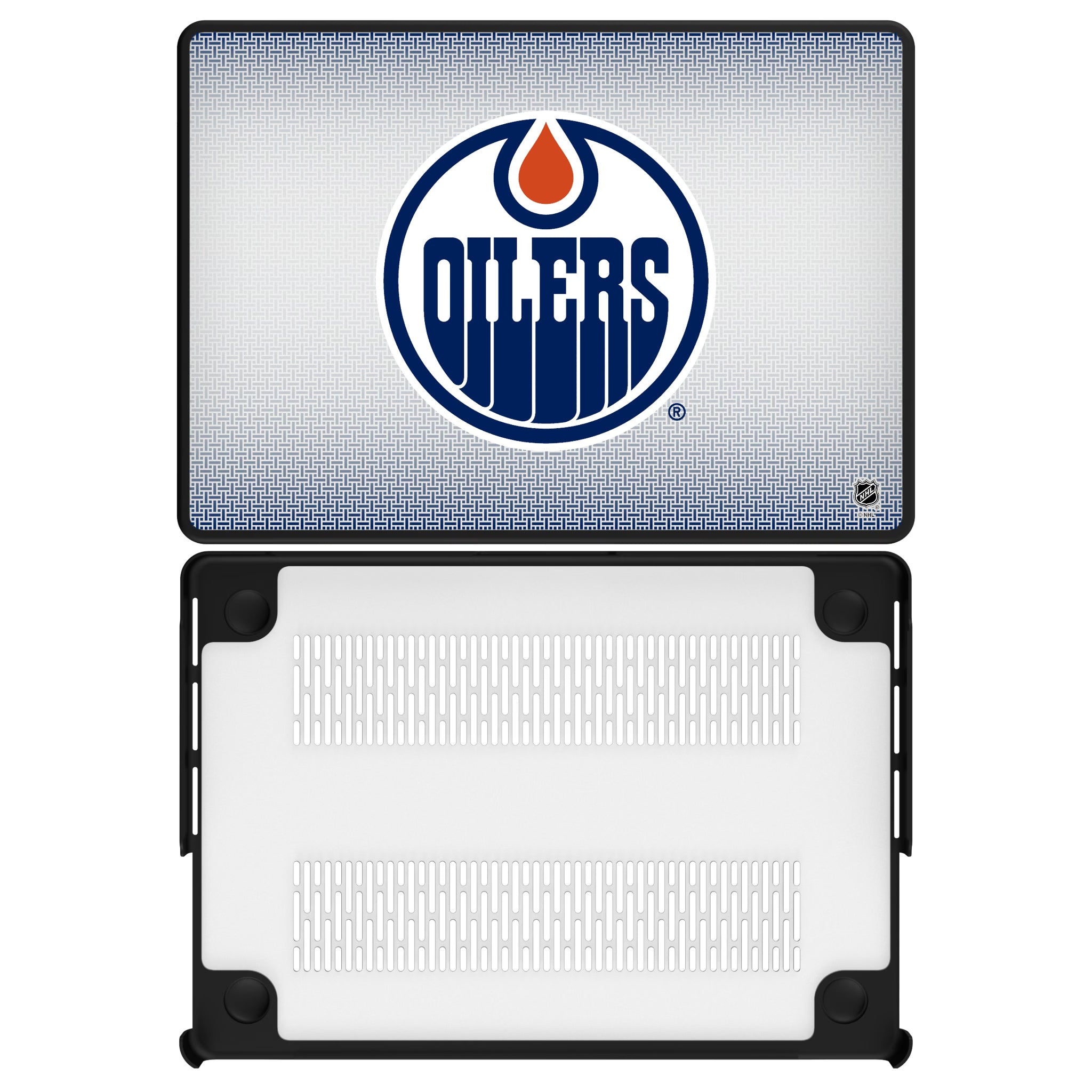 Edmonton Oilers Linen MacBook Laptop Case for Apple MacBook#Device_MacBook Pro (14-inch, 2021) / MacBook Pro (14-inch, 2023) / MacBook Pro (14-inch, 2024)