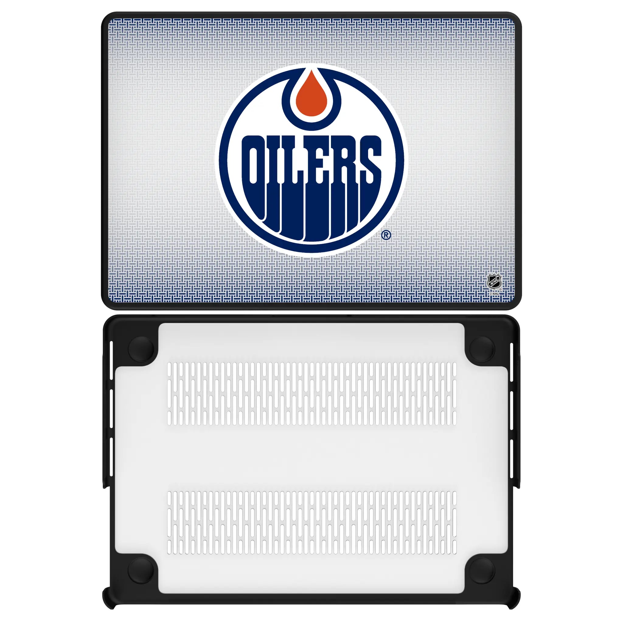 Edmonton Oilers Linen MacBook Laptop Case for Apple MacBook