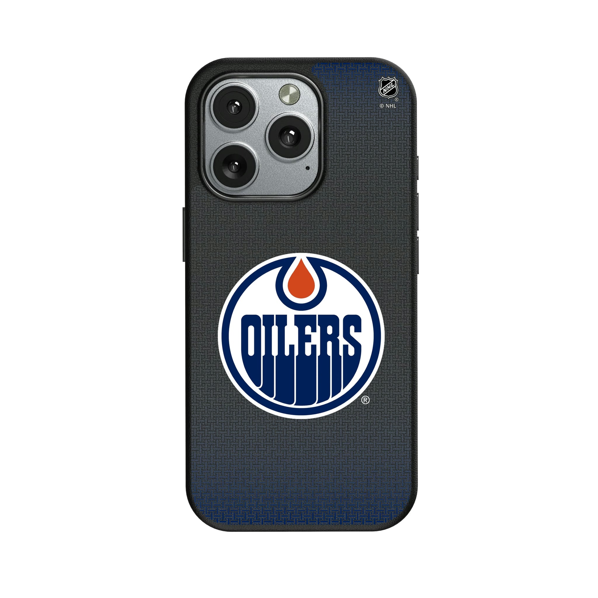 Edmonton Oilers Linen iPhone MagSafe Compatible Phone Case for Apple iPhone