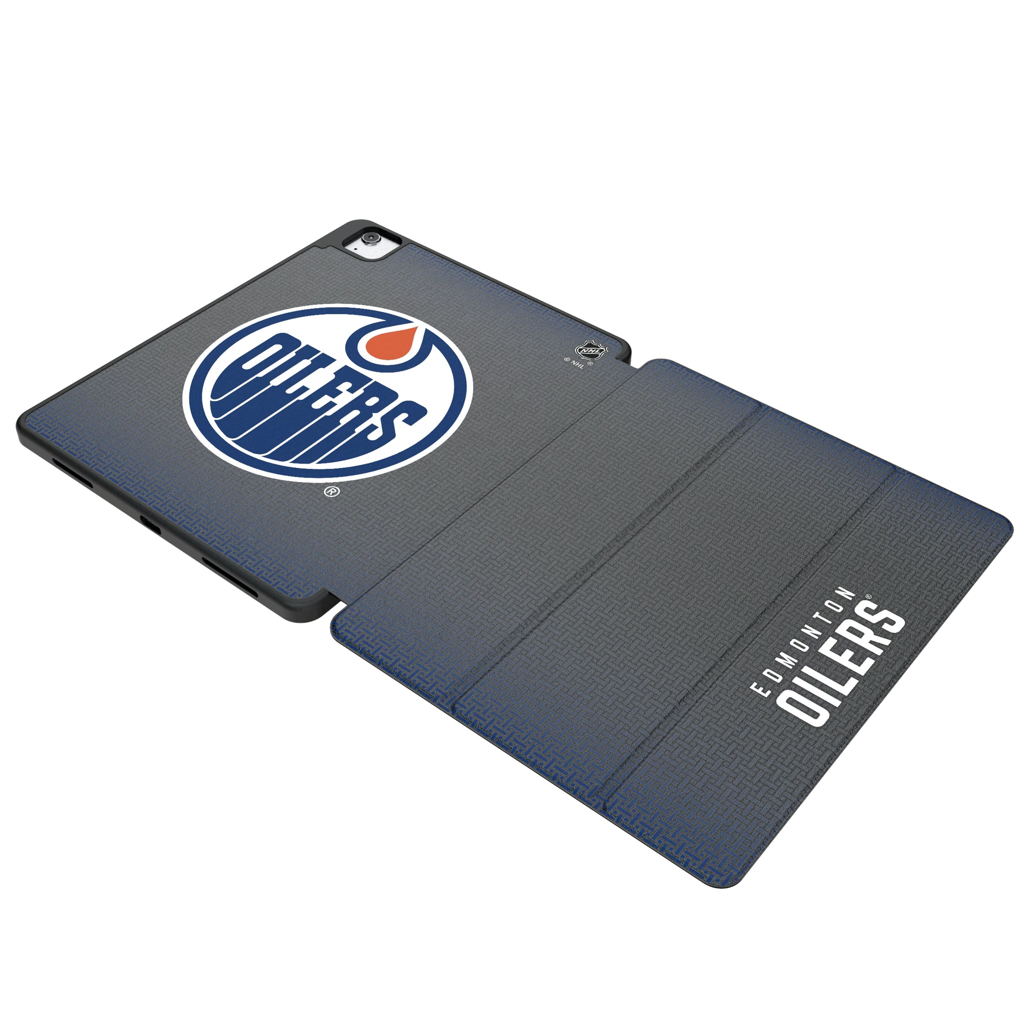Edmonton Oilers Linen iPad Tablet Case for Apple iPad