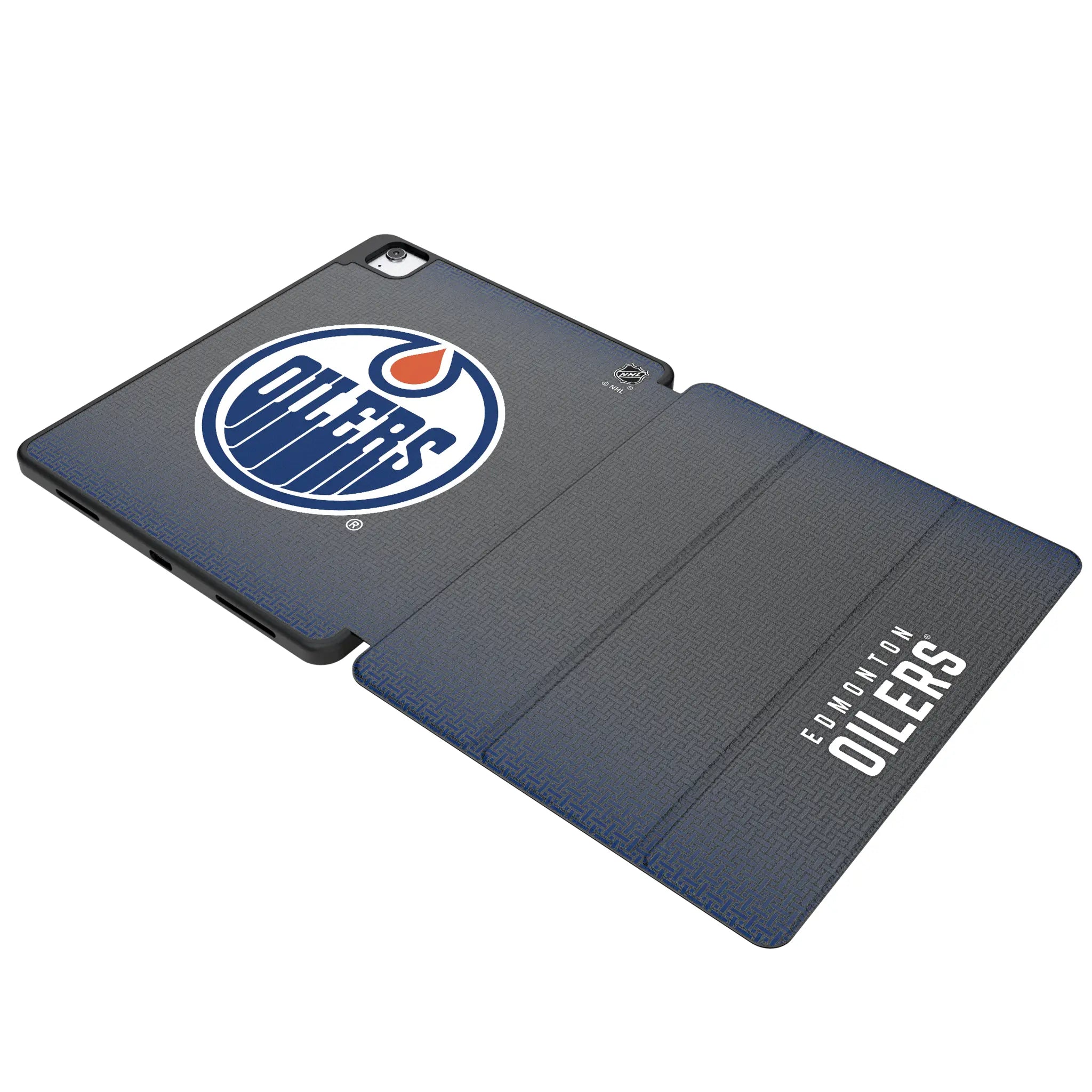 Edmonton Oilers Linen iPad Tablet Case for Apple iPad