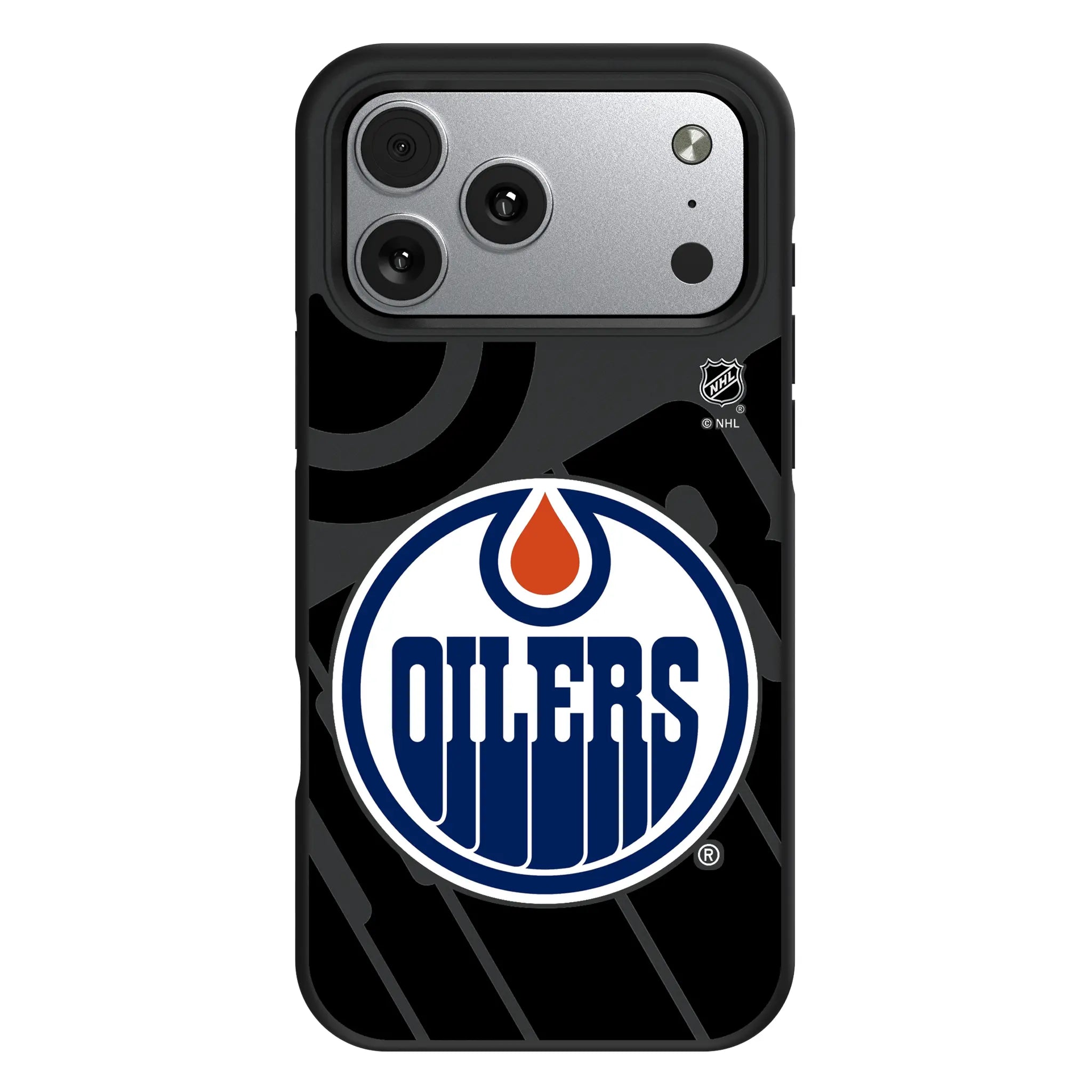 Edmonton Oilers Monocolor Tilt iPhone Bump Phone Case for Apple iPhone#Device_iPhone 17 Pro Max