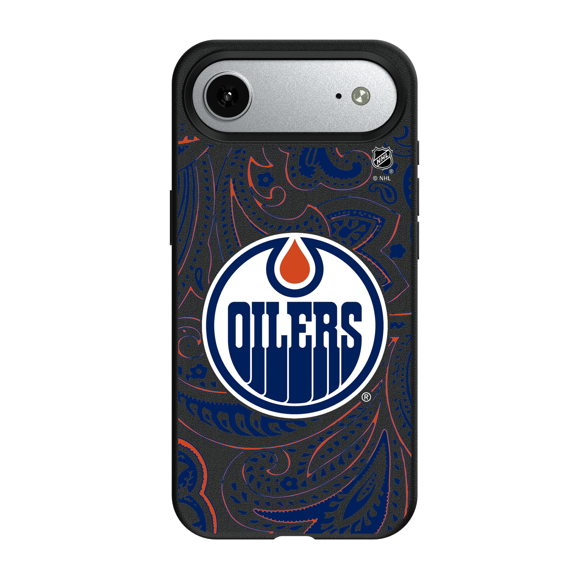 Edmonton Oilers Paisley iPhone MagSafe Compatible Phone Case for Apple iPhone#Device_iPhone Air
