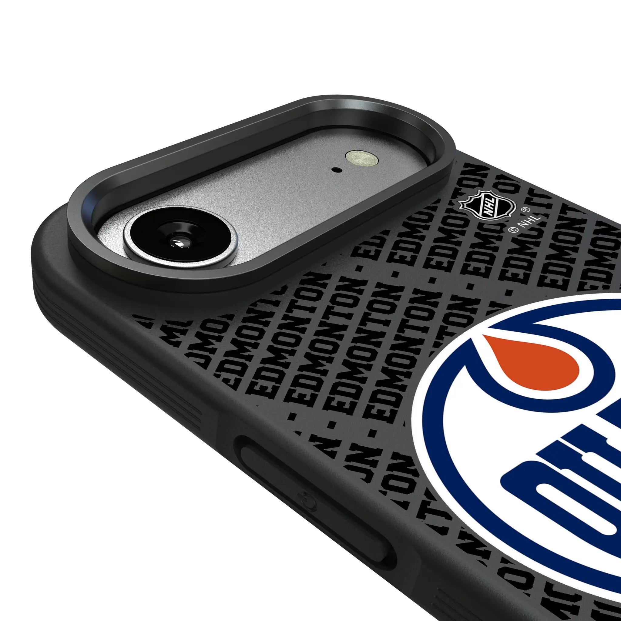 Edmonton Oilers Personalized EndZone Plus iPhone Bump Phone Case for Apple iPhone - Detail#Device_iPhone Air