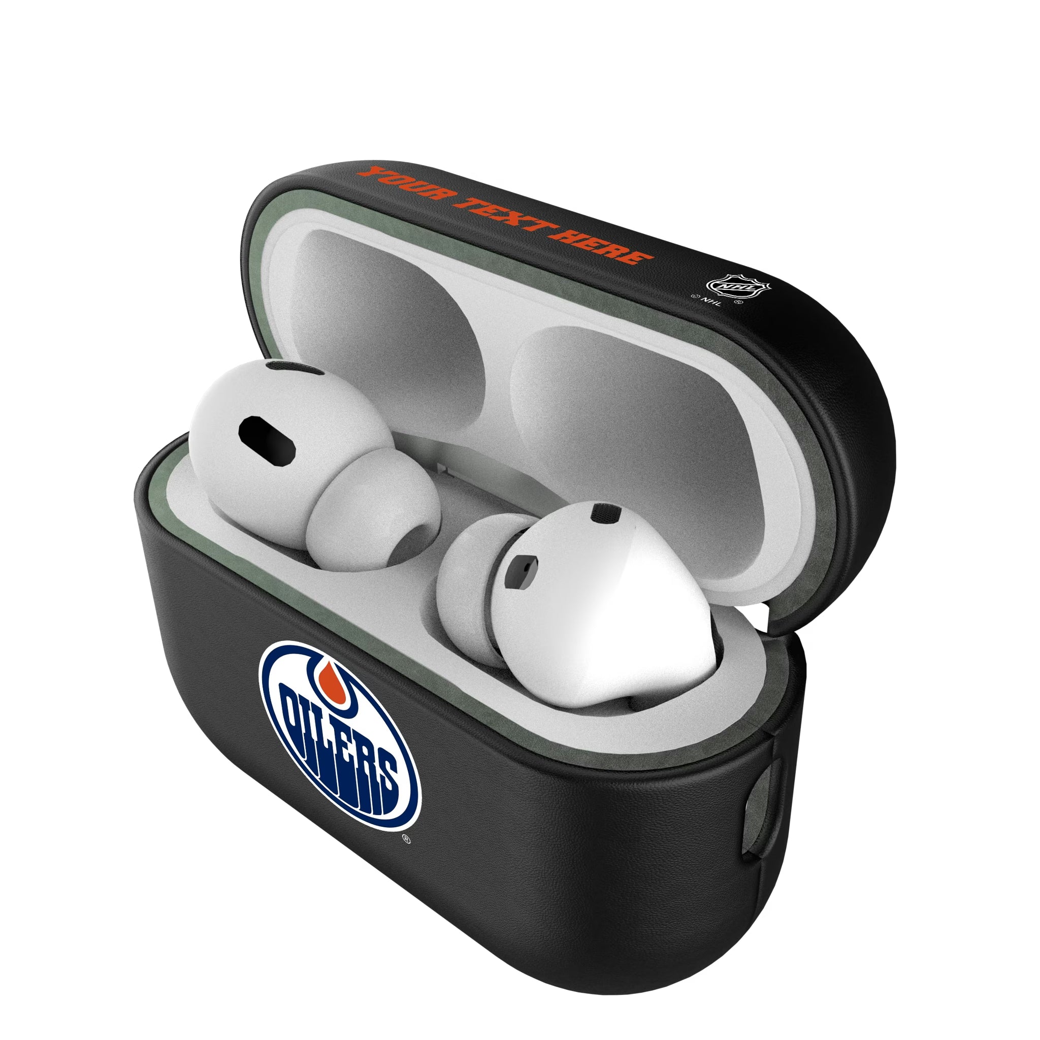 Edmonton Oilers Personalized Insignia AirPods AirPod Case Cover#Device_AirPods Pro 2nd Gen