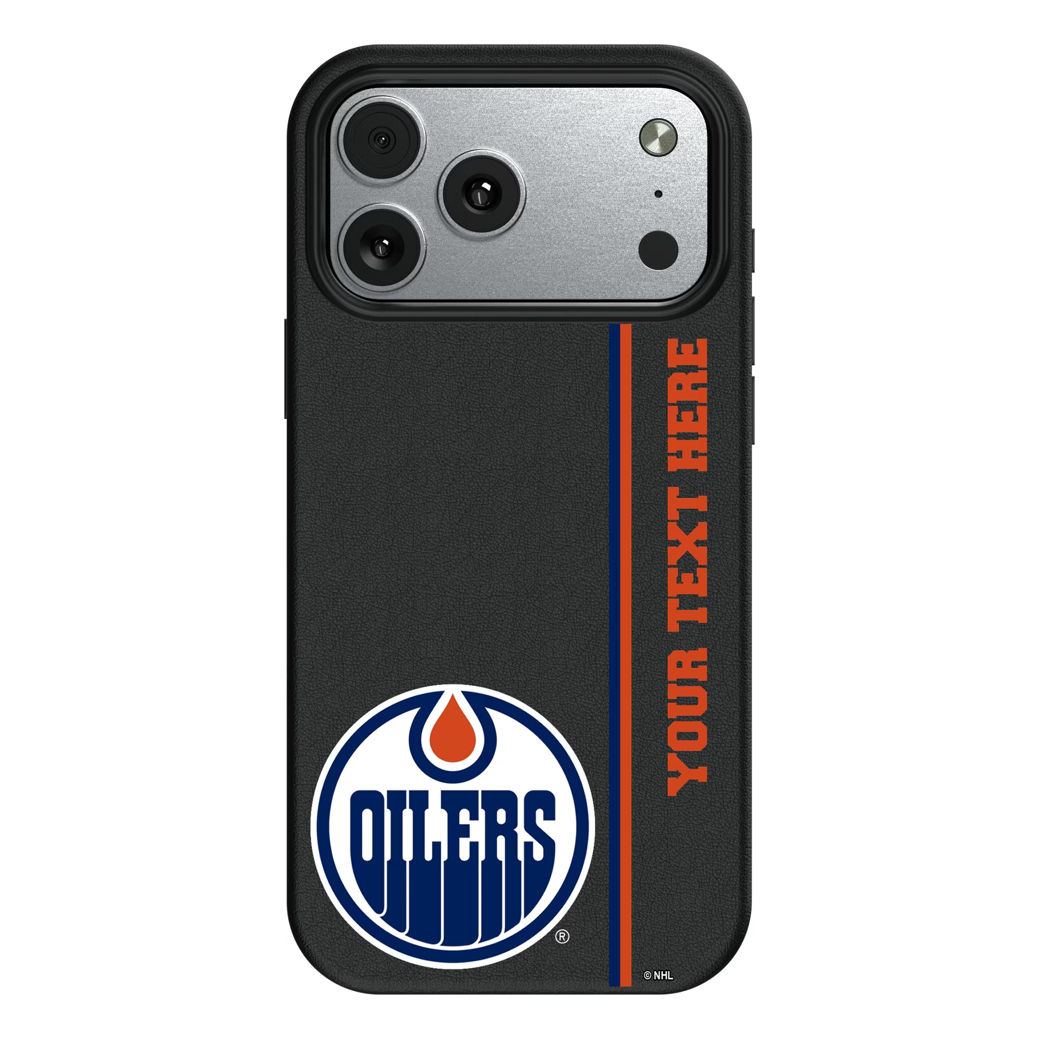 Edmonton Oilers Personalized Sidebard iPhone MagSafe Compatible Phone Case for Apple iPhone#Device_iPhone 17 Pro Max